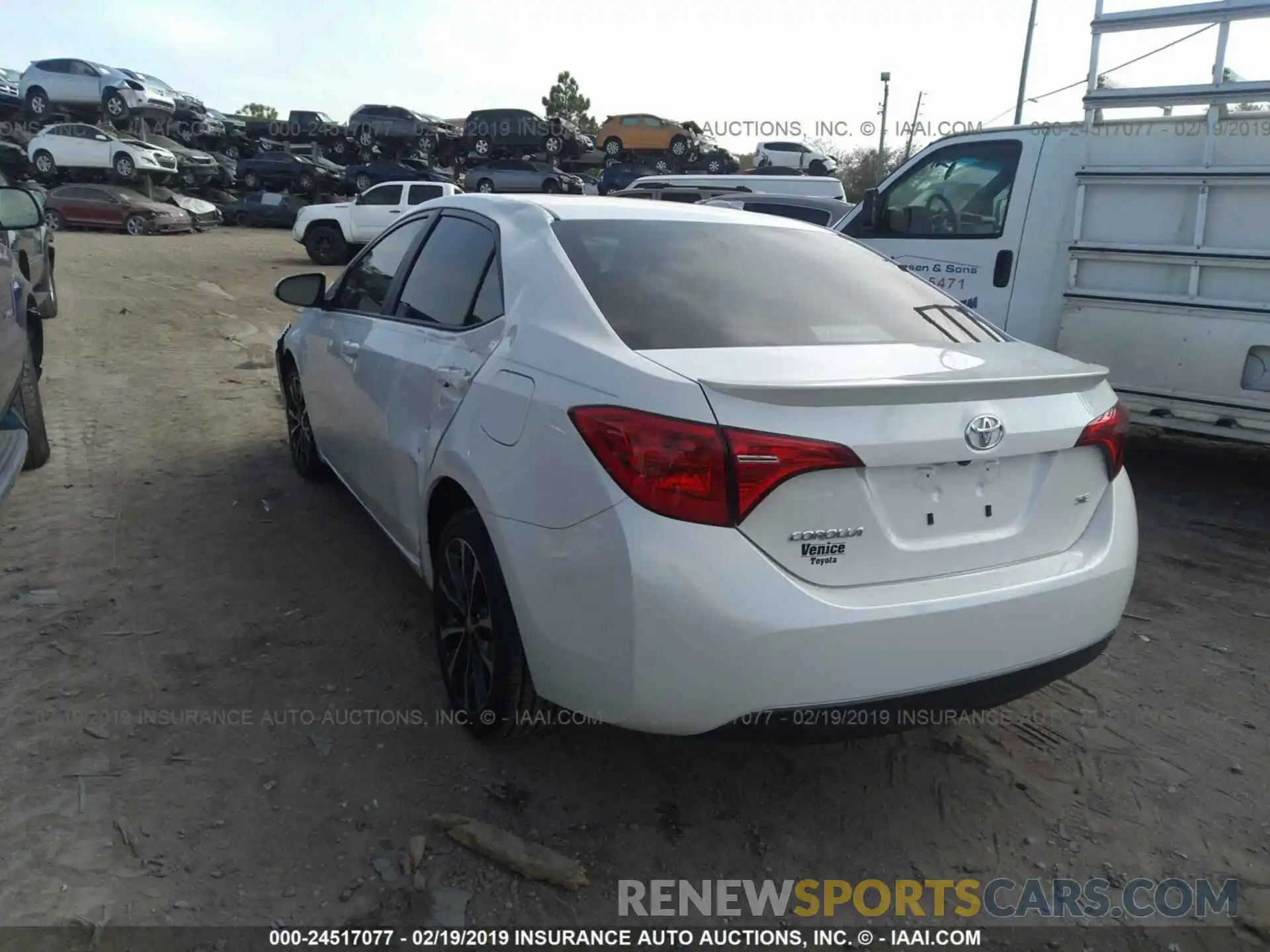 3 Photograph of a damaged car 5YFBURHE5KP917204 TOYOTA COROLLA 2019