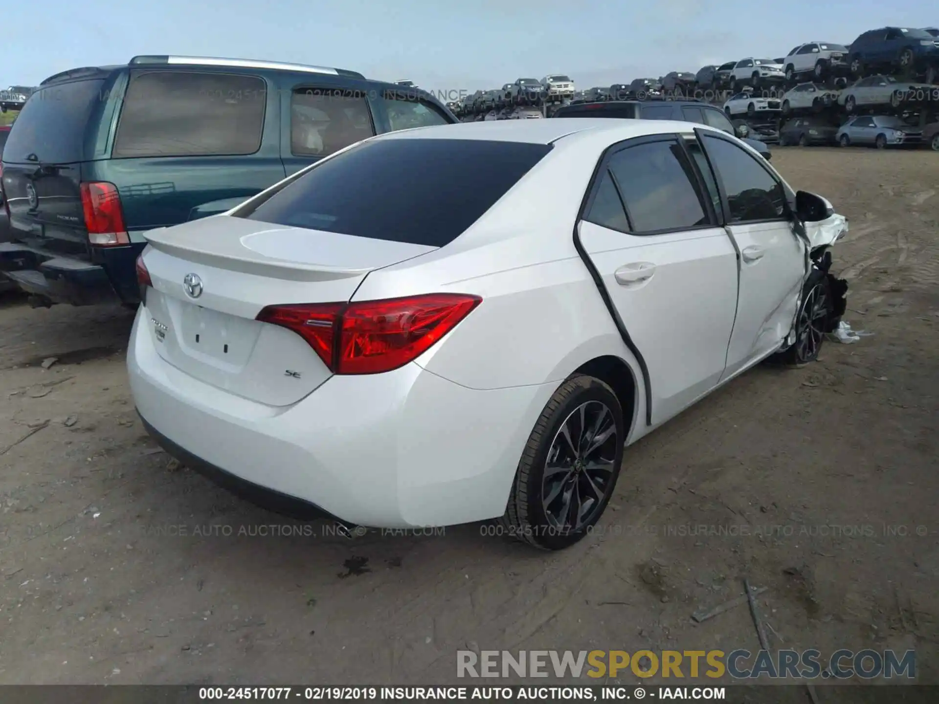 4 Photograph of a damaged car 5YFBURHE5KP917204 TOYOTA COROLLA 2019