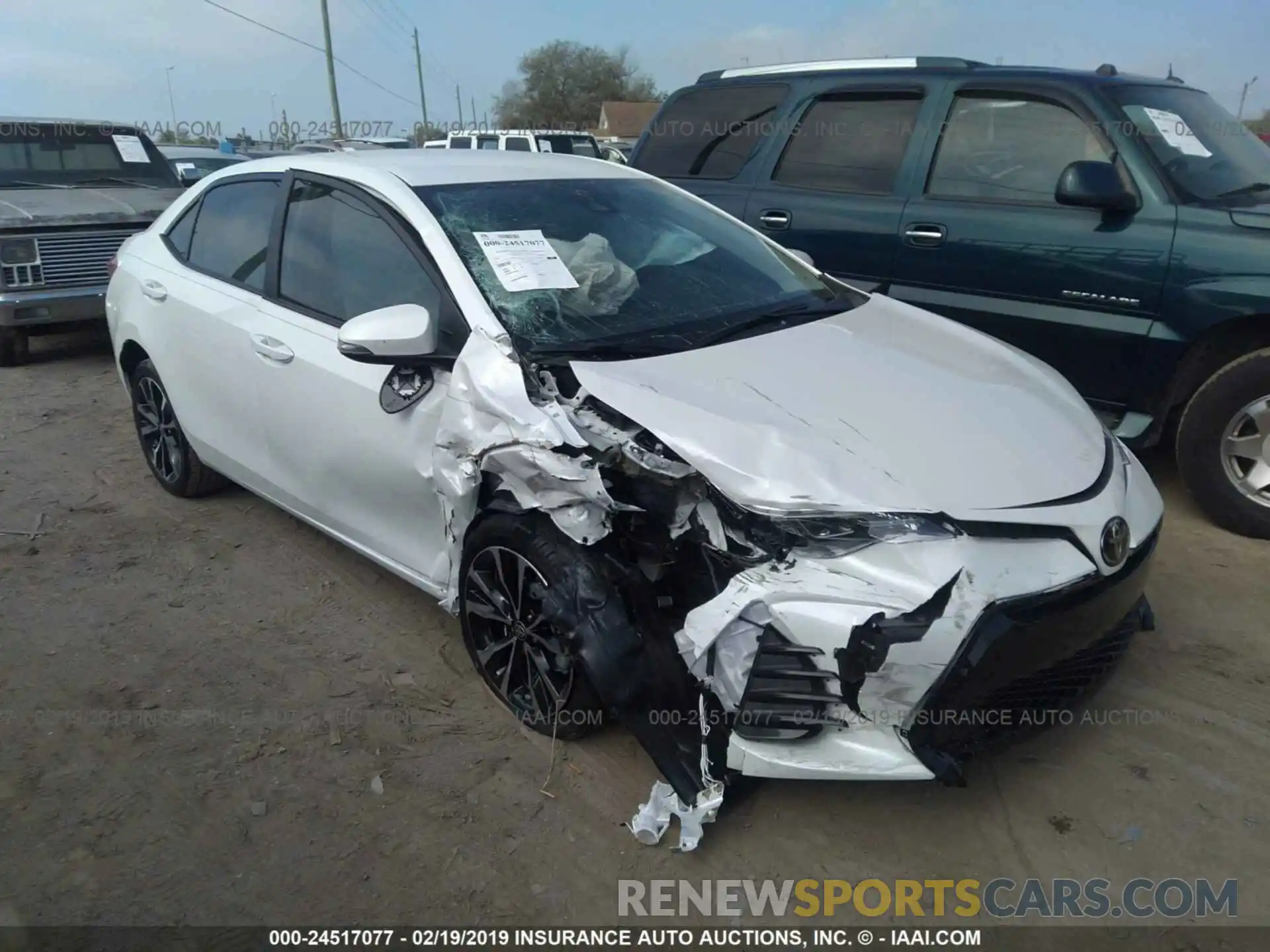 6 Photograph of a damaged car 5YFBURHE5KP917204 TOYOTA COROLLA 2019