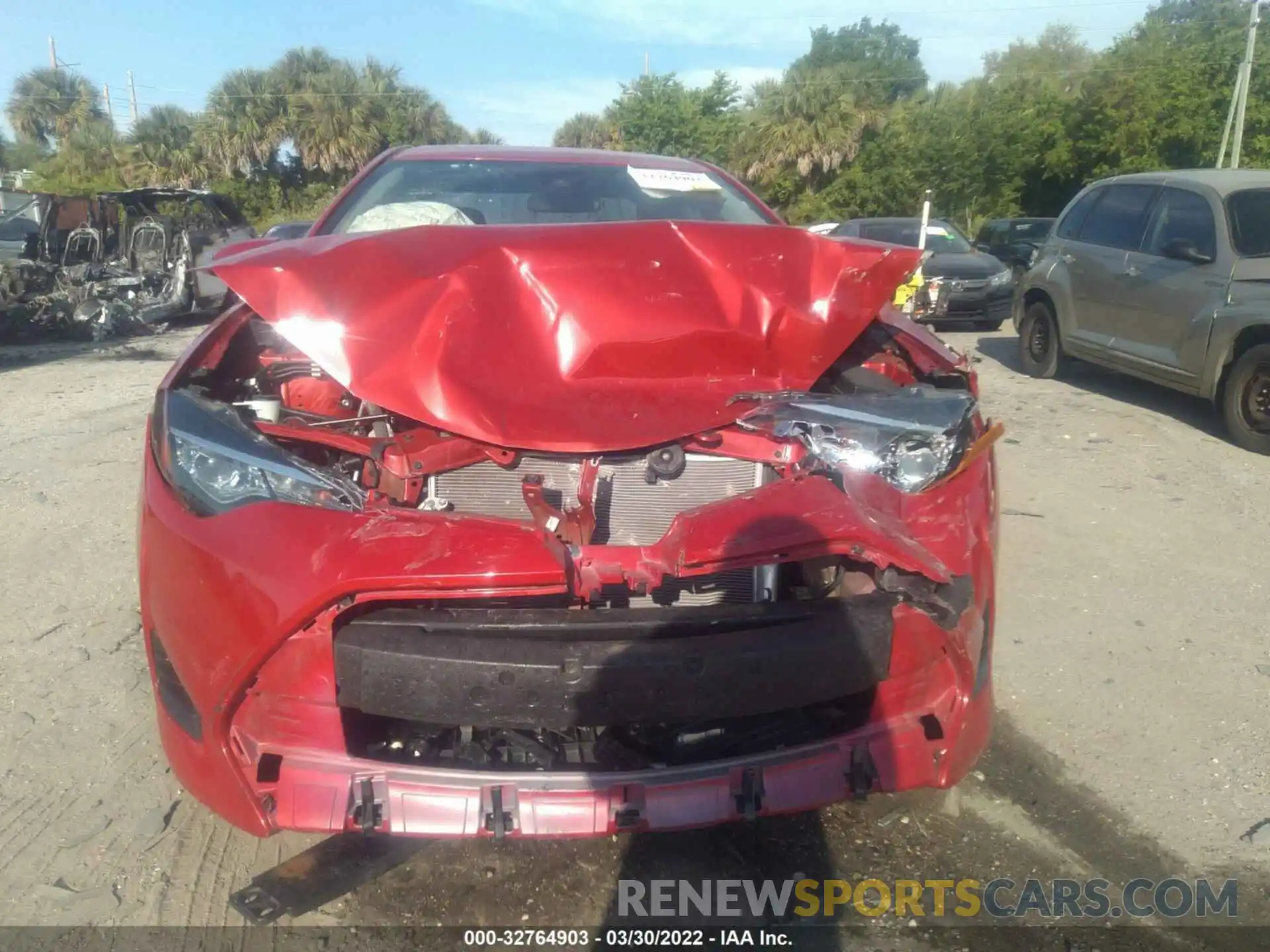 6 Photograph of a damaged car 5YFBURHE5KP917607 TOYOTA COROLLA 2019