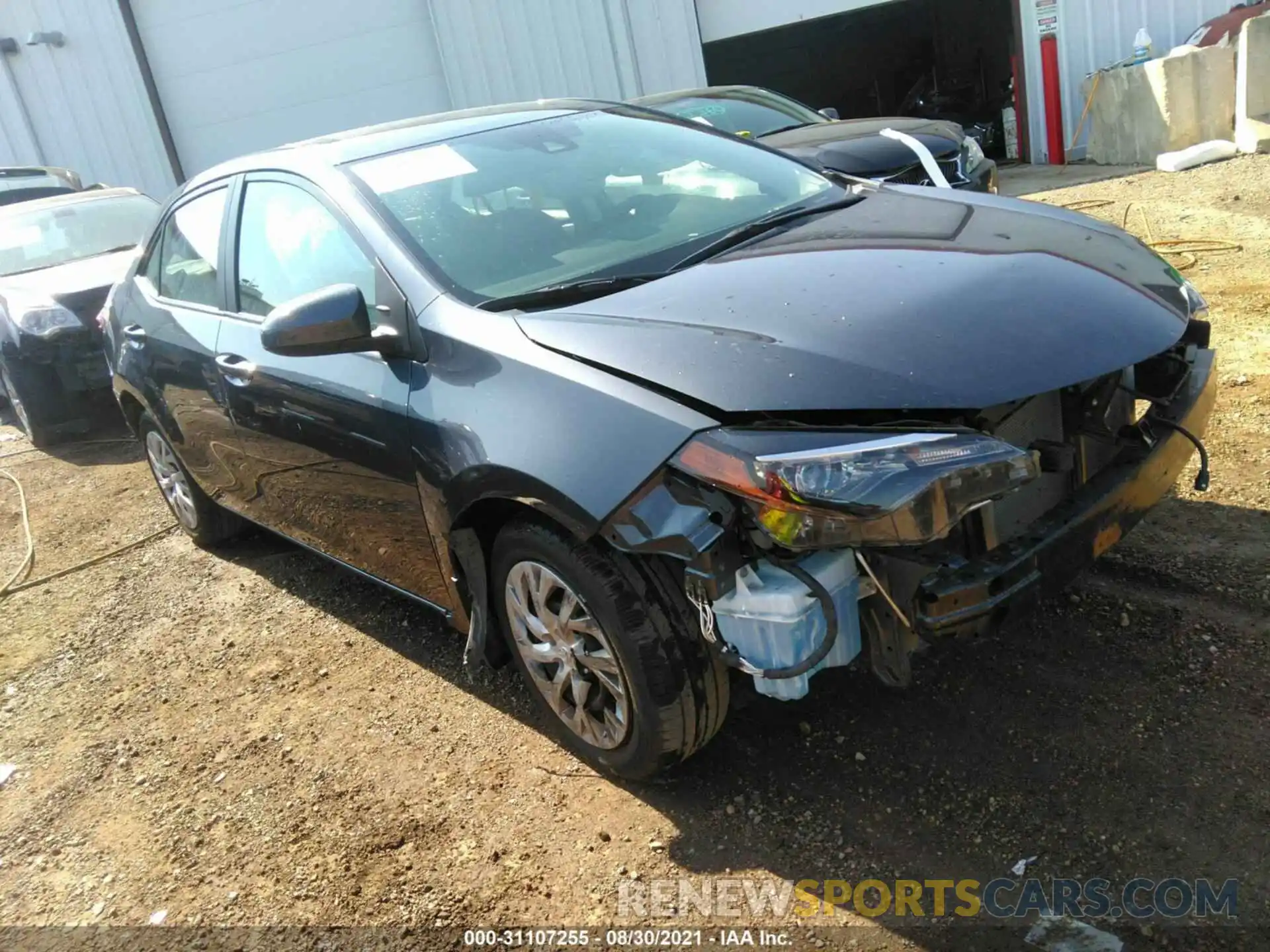 1 Photograph of a damaged car 5YFBURHE5KP917669 TOYOTA COROLLA 2019