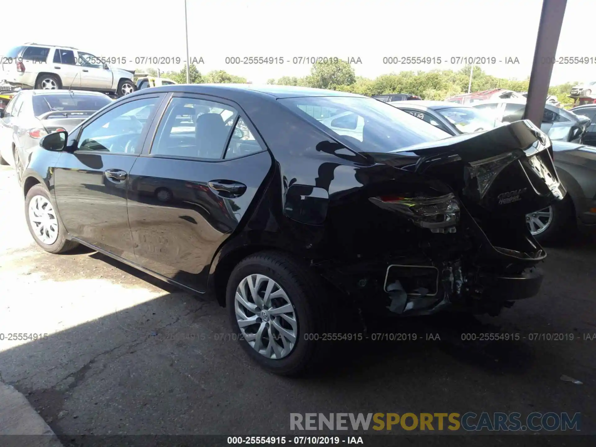 3 Photograph of a damaged car 5YFBURHE5KP917736 TOYOTA COROLLA 2019