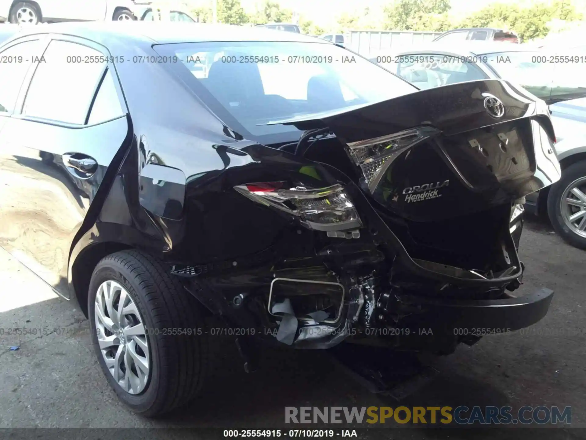 6 Photograph of a damaged car 5YFBURHE5KP917736 TOYOTA COROLLA 2019