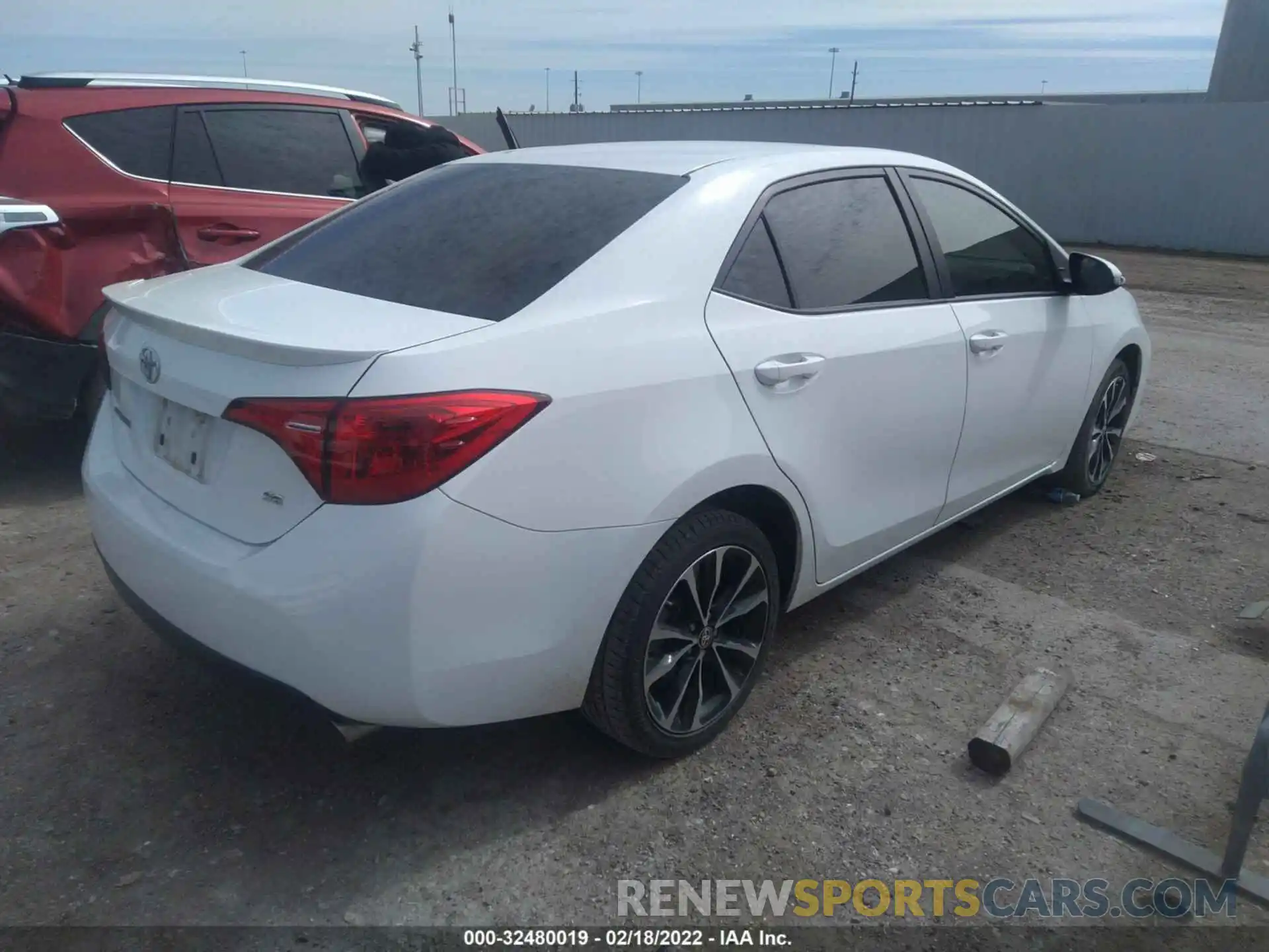 4 Фотография поврежденного автомобиля 5YFBURHE5KP917753 TOYOTA COROLLA 2019