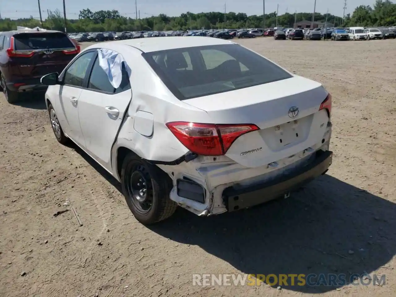 9 Photograph of a damaged car 5YFBURHE5KP917946 TOYOTA COROLLA 2019