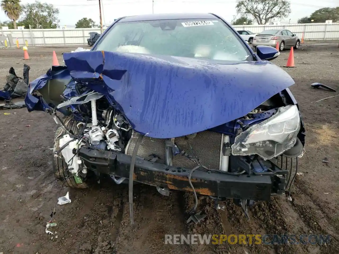 5 Photograph of a damaged car 5YFBURHE5KP918496 TOYOTA COROLLA 2019