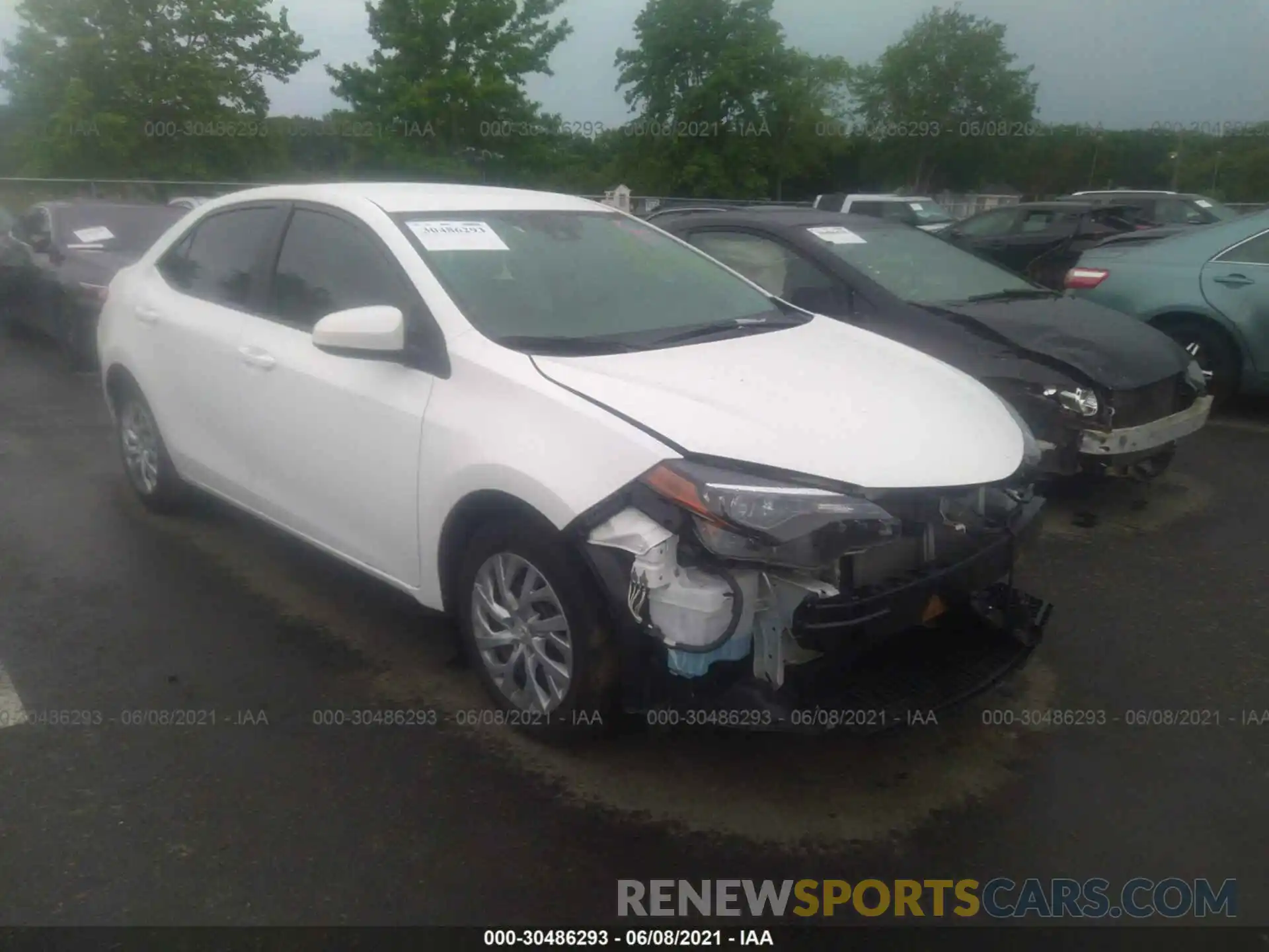 1 Photograph of a damaged car 5YFBURHE5KP919888 TOYOTA COROLLA 2019