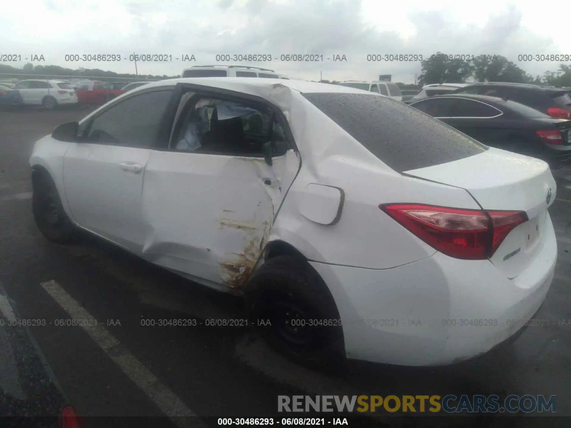 6 Photograph of a damaged car 5YFBURHE5KP919888 TOYOTA COROLLA 2019