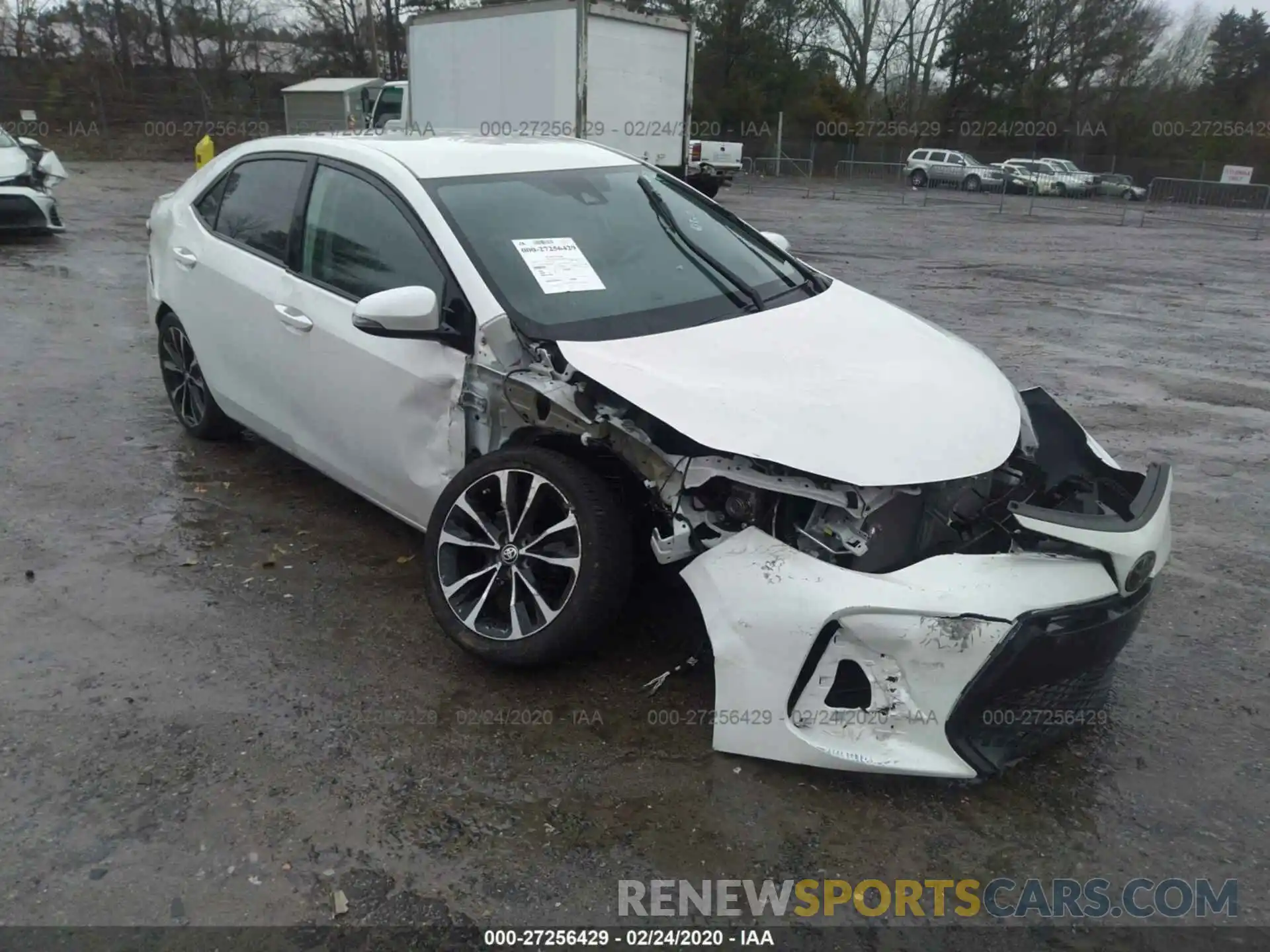 1 Photograph of a damaged car 5YFBURHE5KP919938 TOYOTA COROLLA 2019