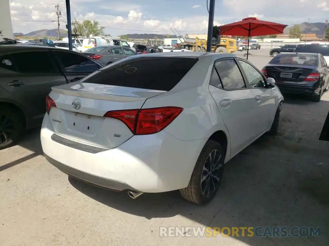 4 Photograph of a damaged car 5YFBURHE5KP920605 TOYOTA COROLLA 2019