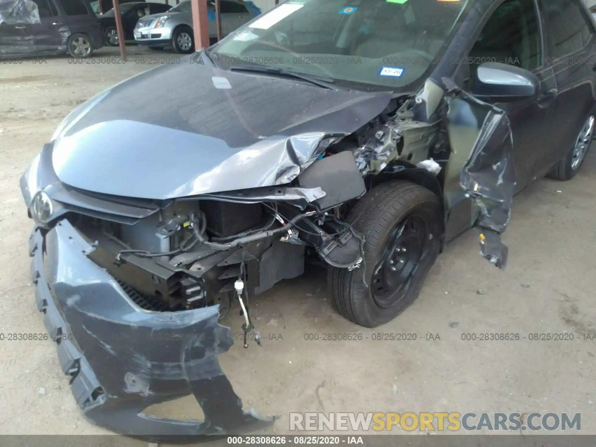 6 Photograph of a damaged car 5YFBURHE5KP922872 TOYOTA COROLLA 2019