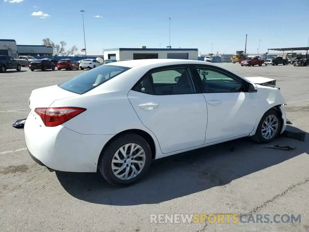 3 Photograph of a damaged car 5YFBURHE5KP923360 TOYOTA COROLLA 2019