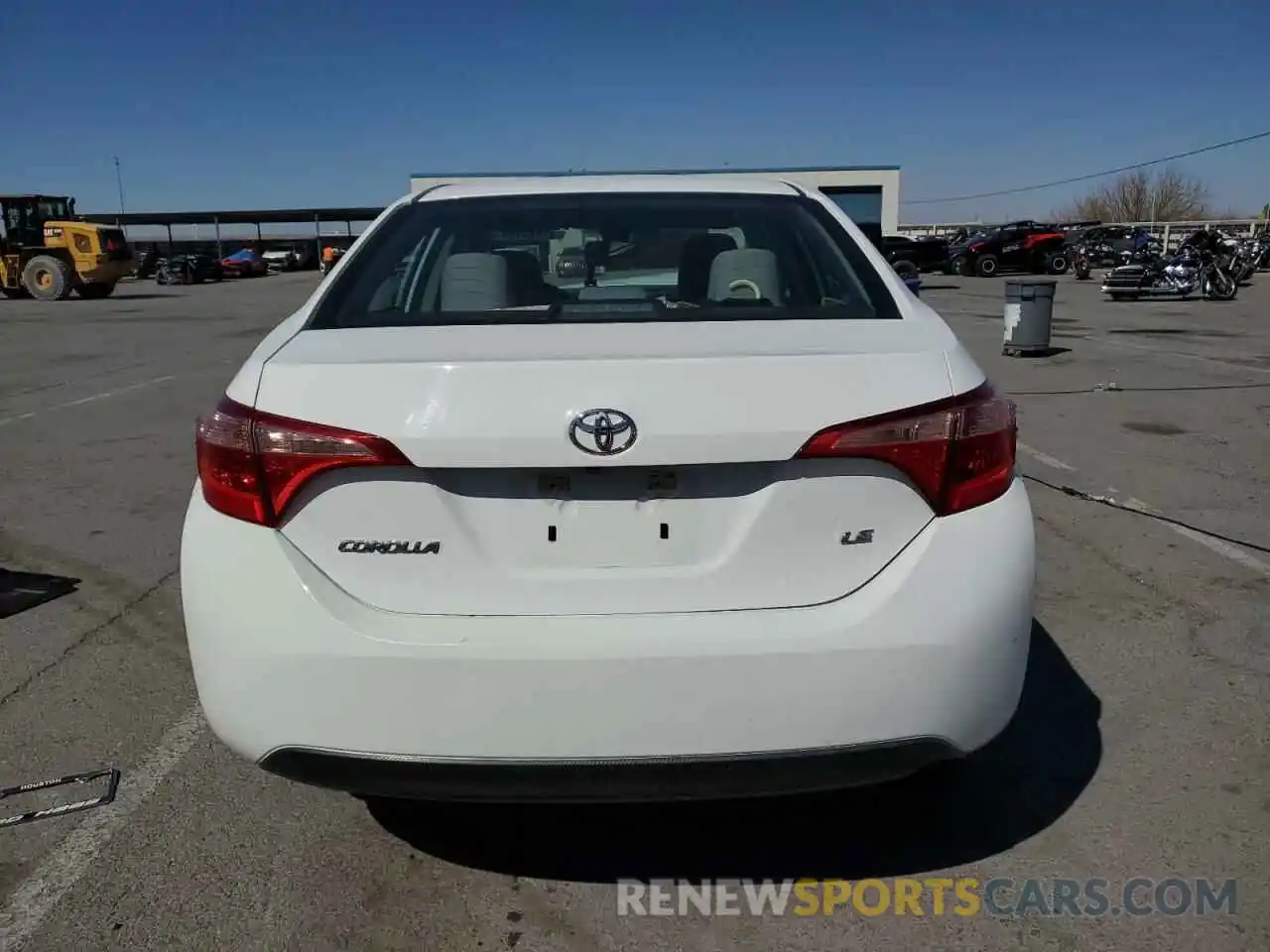 6 Photograph of a damaged car 5YFBURHE5KP923360 TOYOTA COROLLA 2019