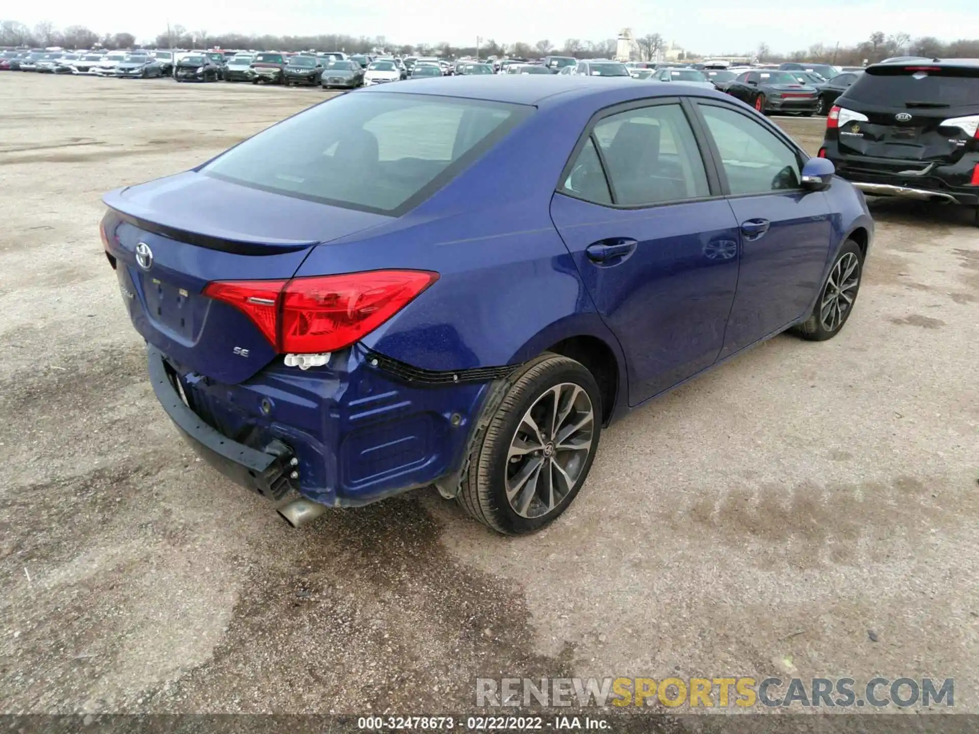 4 Фотография поврежденного автомобиля 5YFBURHE5KP923665 TOYOTA COROLLA 2019