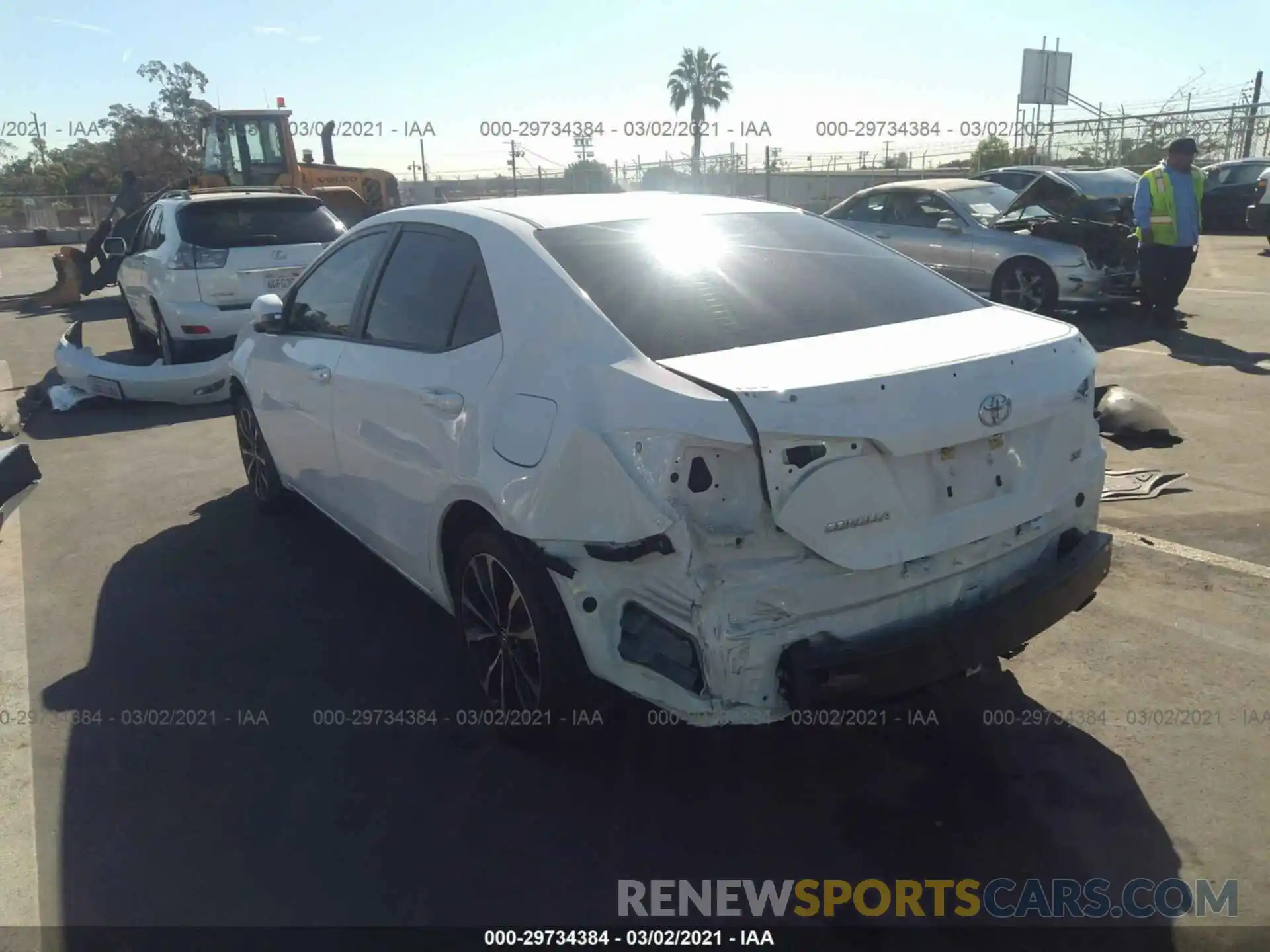 3 Photograph of a damaged car 5YFBURHE5KP924198 TOYOTA COROLLA 2019