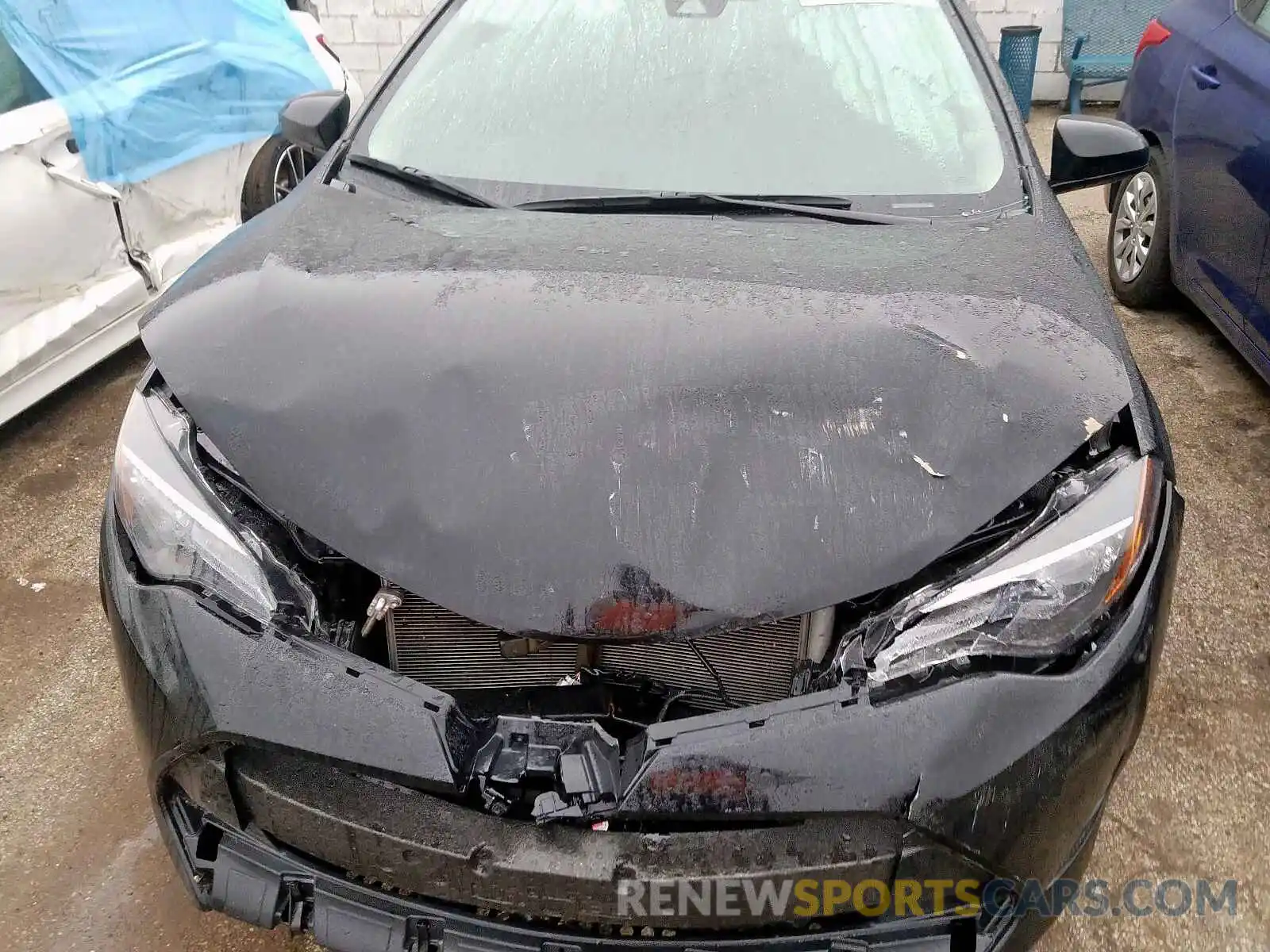 7 Photograph of a damaged car 5YFBURHE5KP924833 TOYOTA COROLLA 2019