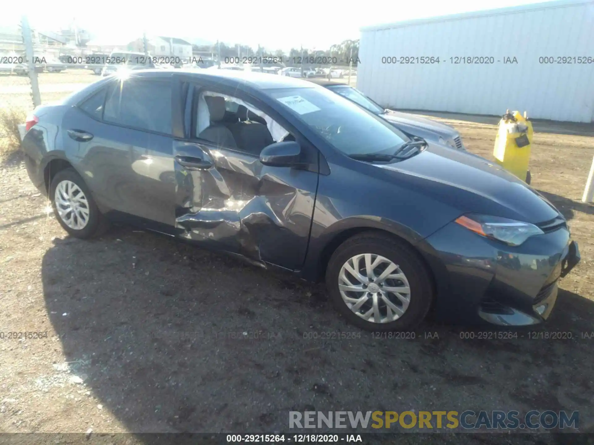 1 Photograph of a damaged car 5YFBURHE5KP925867 TOYOTA COROLLA 2019