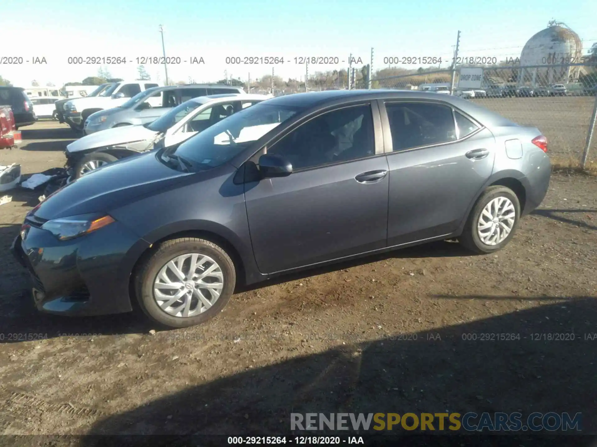 2 Photograph of a damaged car 5YFBURHE5KP925867 TOYOTA COROLLA 2019