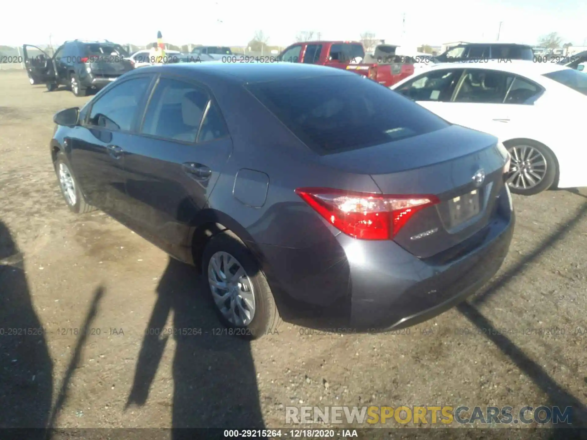 3 Photograph of a damaged car 5YFBURHE5KP925867 TOYOTA COROLLA 2019