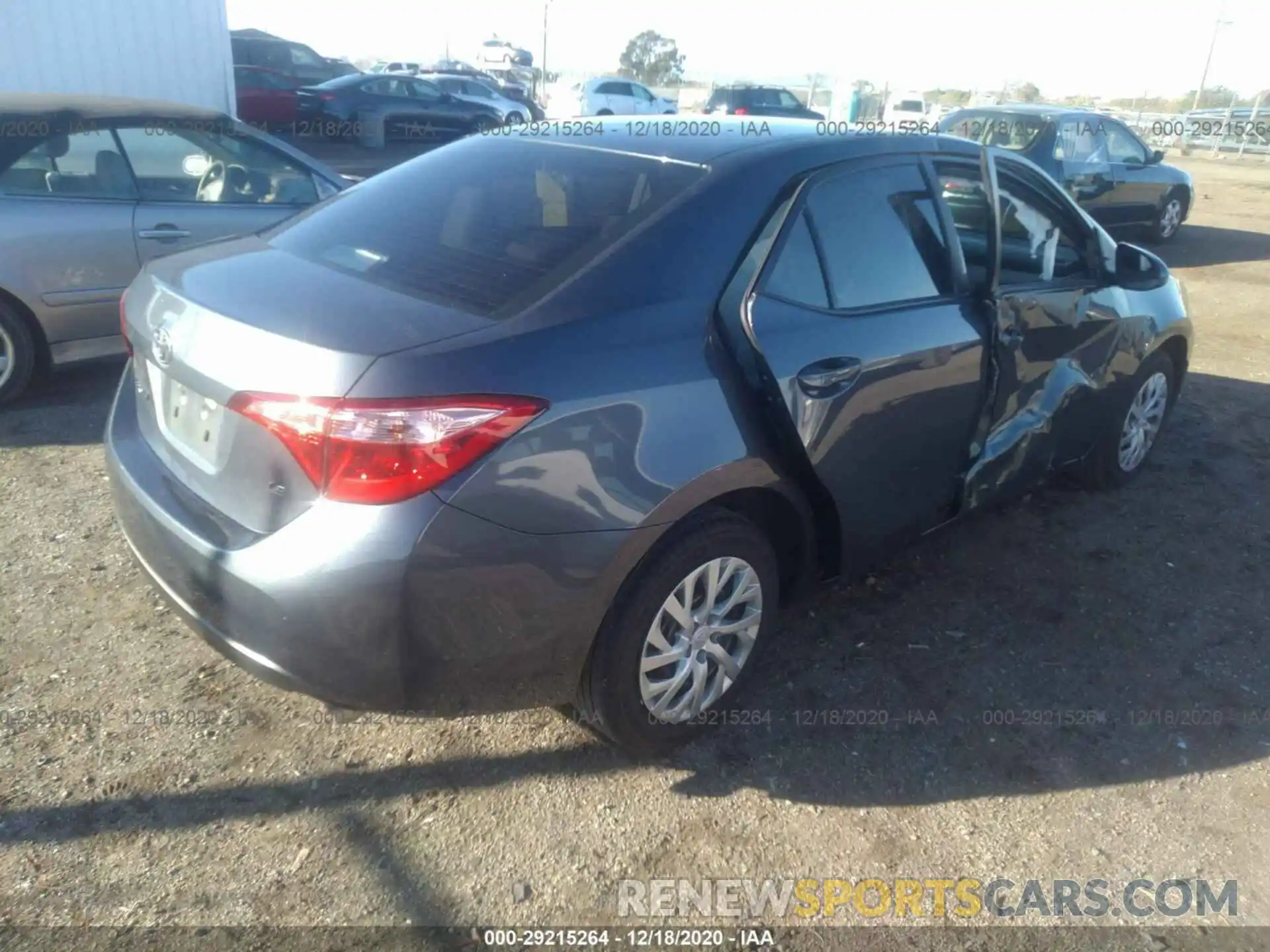 4 Photograph of a damaged car 5YFBURHE5KP925867 TOYOTA COROLLA 2019