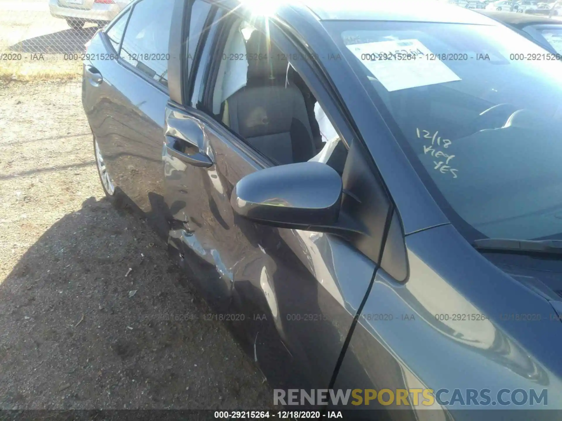 6 Photograph of a damaged car 5YFBURHE5KP925867 TOYOTA COROLLA 2019