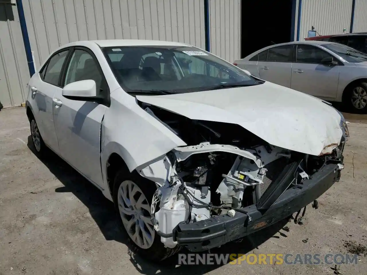 1 Photograph of a damaged car 5YFBURHE5KP926114 TOYOTA COROLLA 2019