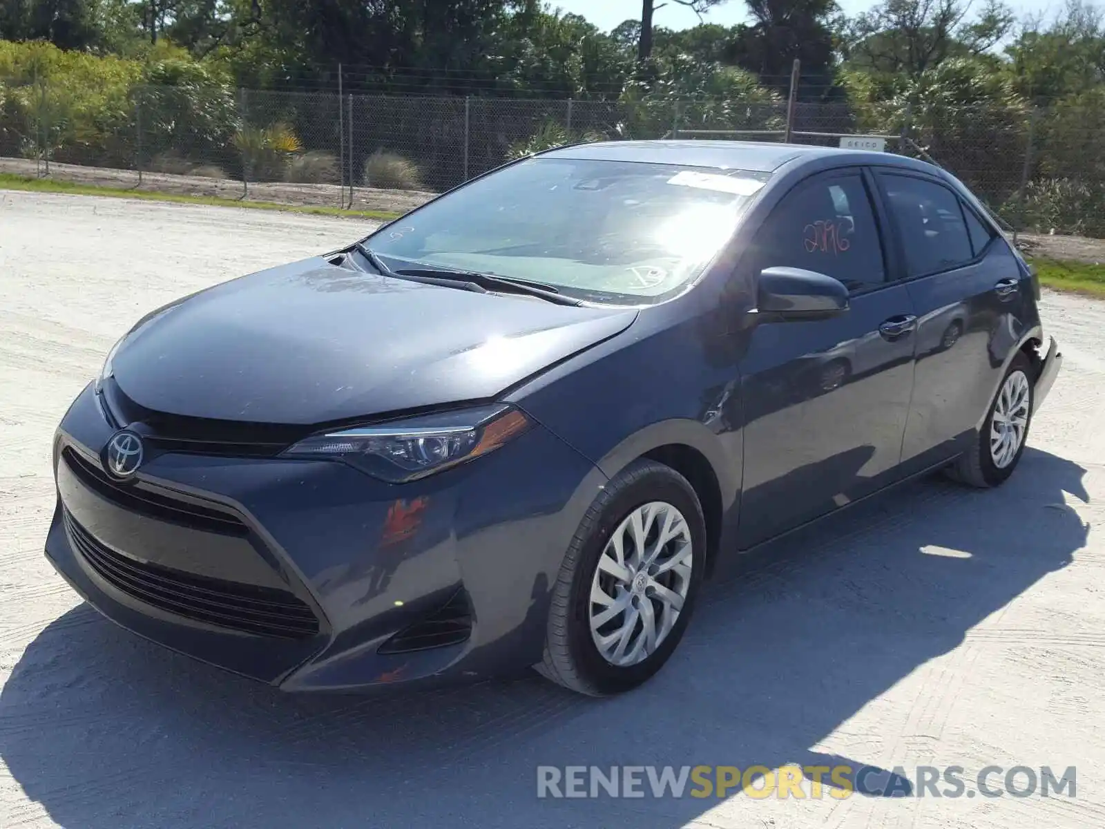 2 Photograph of a damaged car 5YFBURHE5KP926890 TOYOTA COROLLA 2019