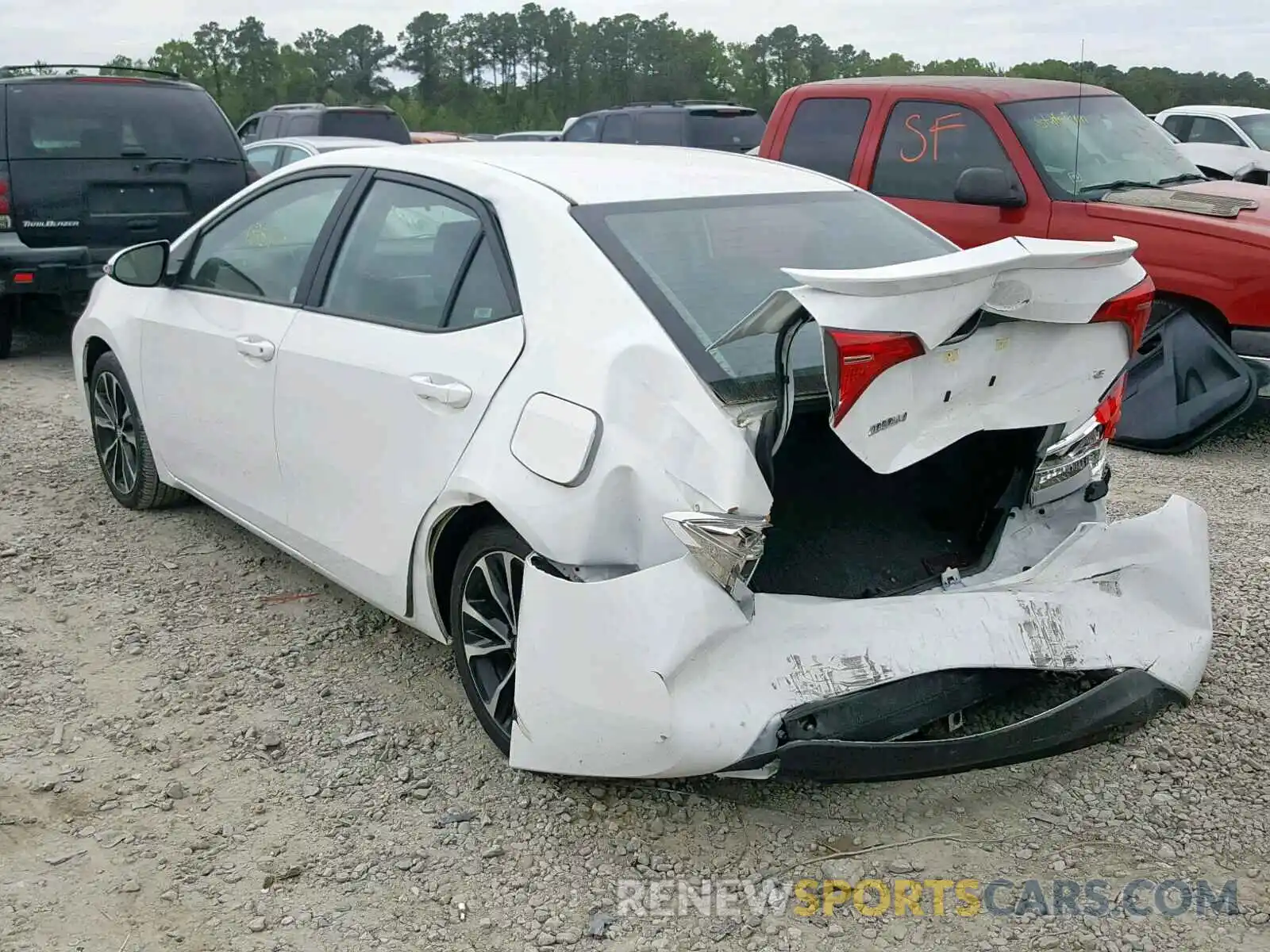 3 Photograph of a damaged car 5YFBURHE5KP927831 TOYOTA COROLLA 2019