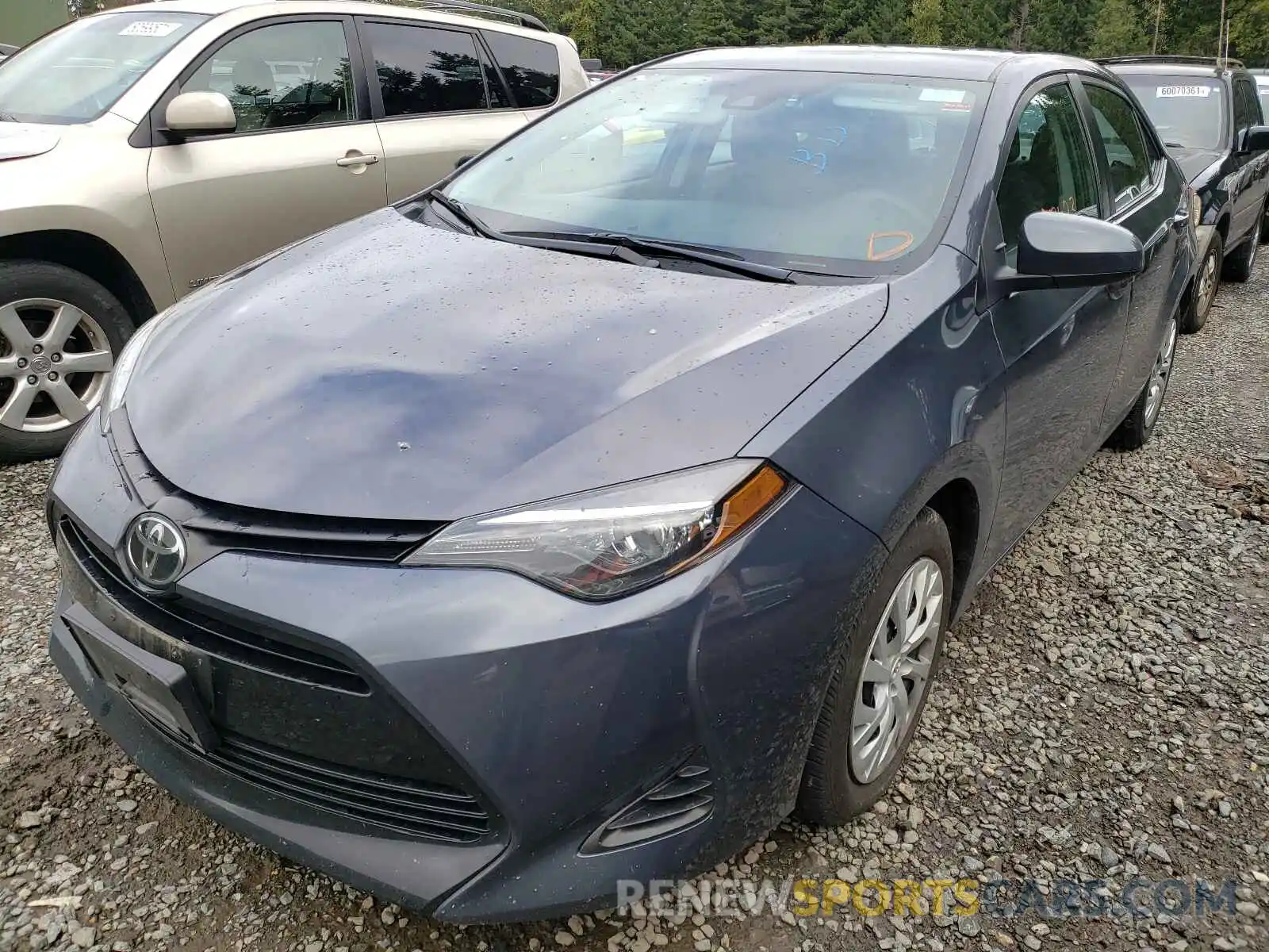 2 Photograph of a damaged car 5YFBURHE5KP928171 TOYOTA COROLLA 2019