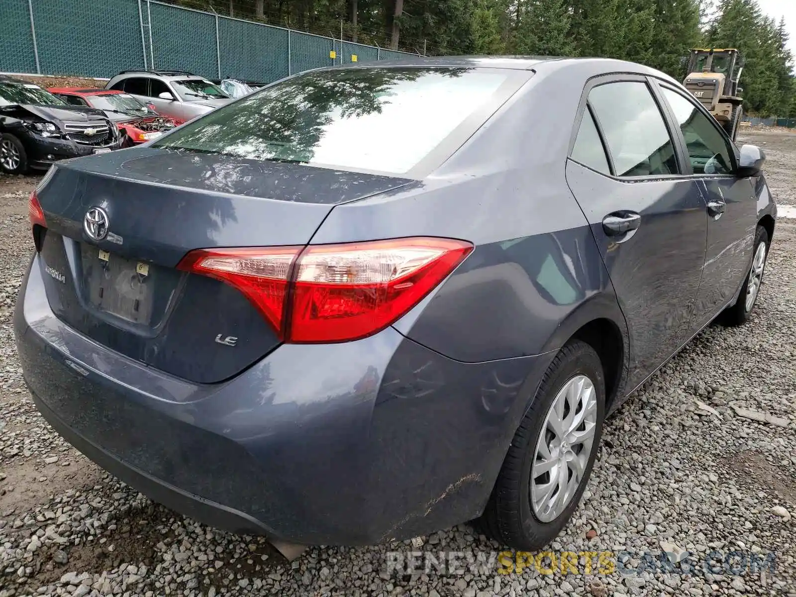 4 Photograph of a damaged car 5YFBURHE5KP928171 TOYOTA COROLLA 2019