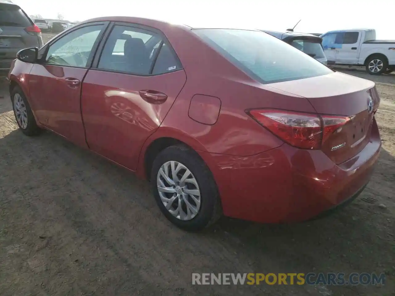 3 Photograph of a damaged car 5YFBURHE5KP929210 TOYOTA COROLLA 2019