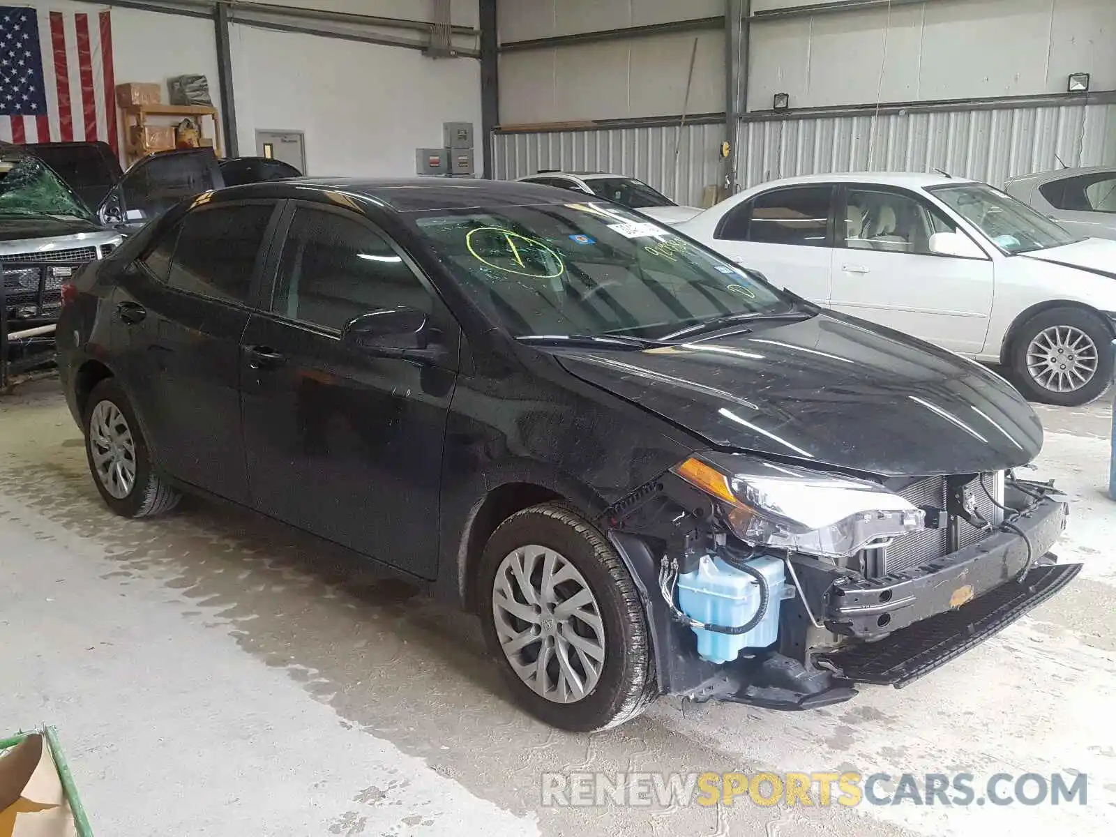 1 Photograph of a damaged car 5YFBURHE5KP929580 TOYOTA COROLLA 2019