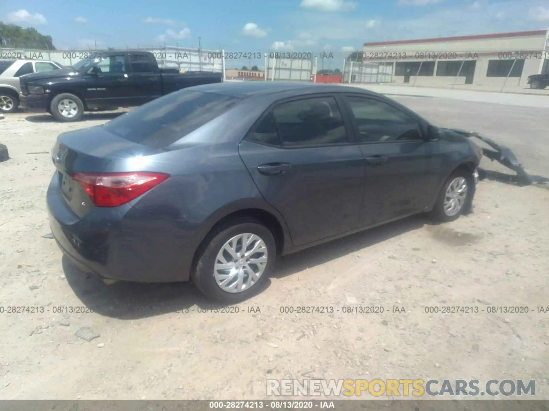 4 Photograph of a damaged car 5YFBURHE5KP930017 TOYOTA COROLLA 2019