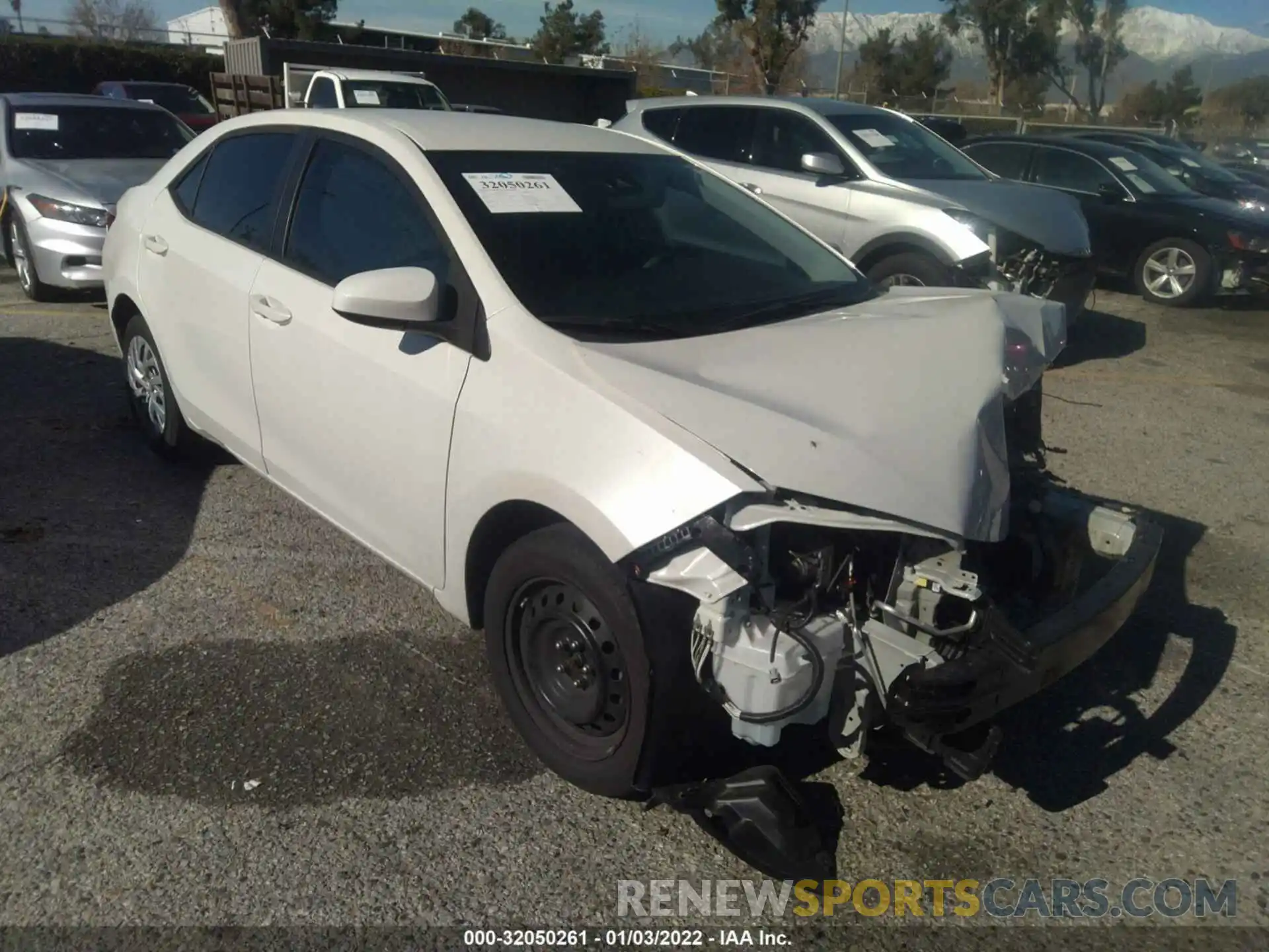 1 Photograph of a damaged car 5YFBURHE5KP930471 TOYOTA COROLLA 2019