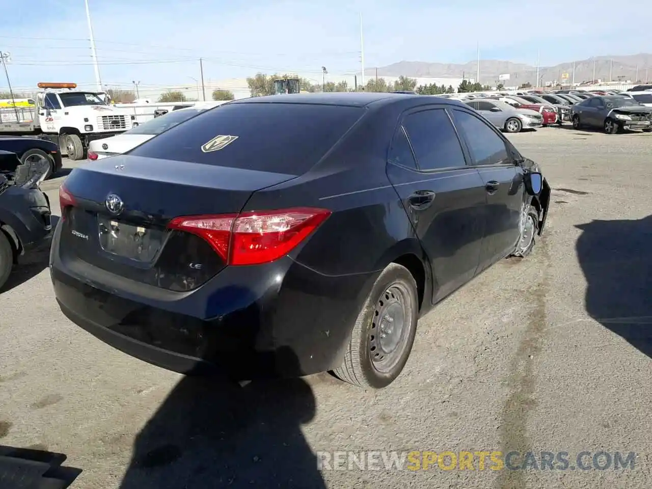 4 Photograph of a damaged car 5YFBURHE5KP931734 TOYOTA COROLLA 2019