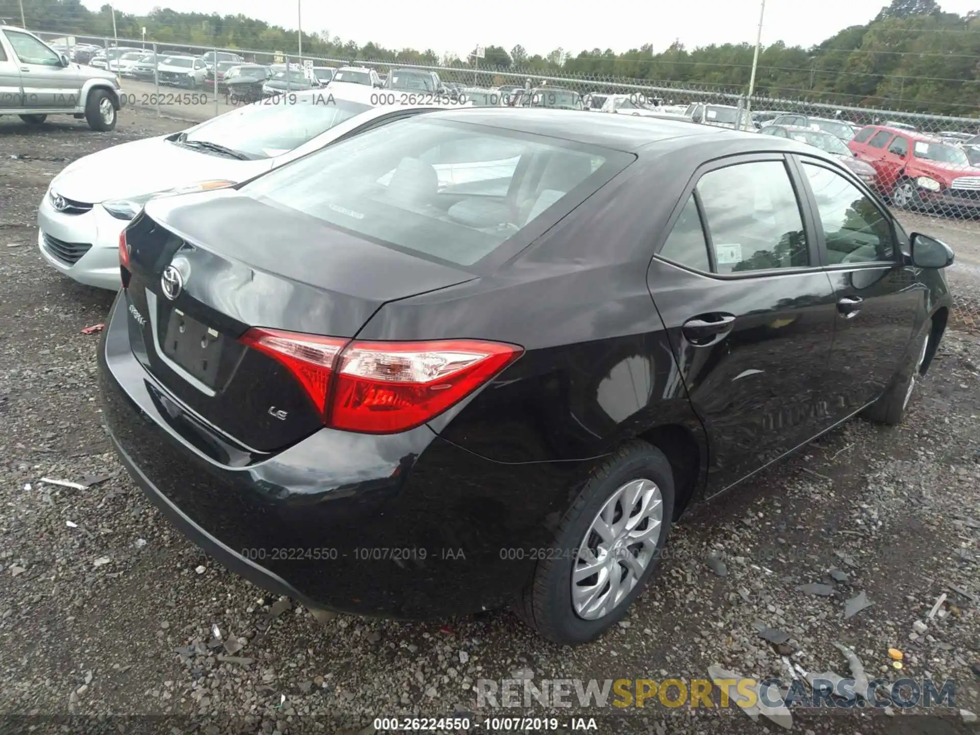 4 Photograph of a damaged car 5YFBURHE5KP932043 TOYOTA COROLLA 2019