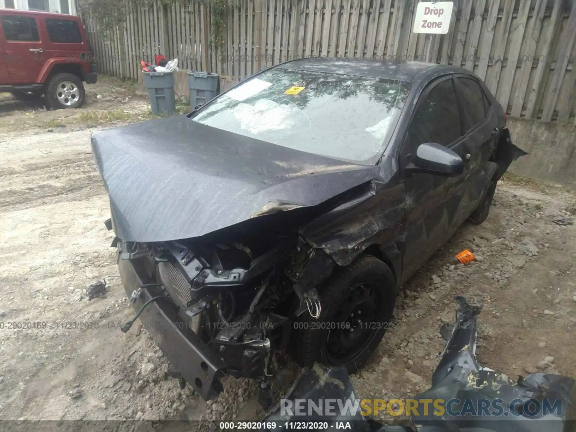 2 Photograph of a damaged car 5YFBURHE5KP932740 TOYOTA COROLLA 2019