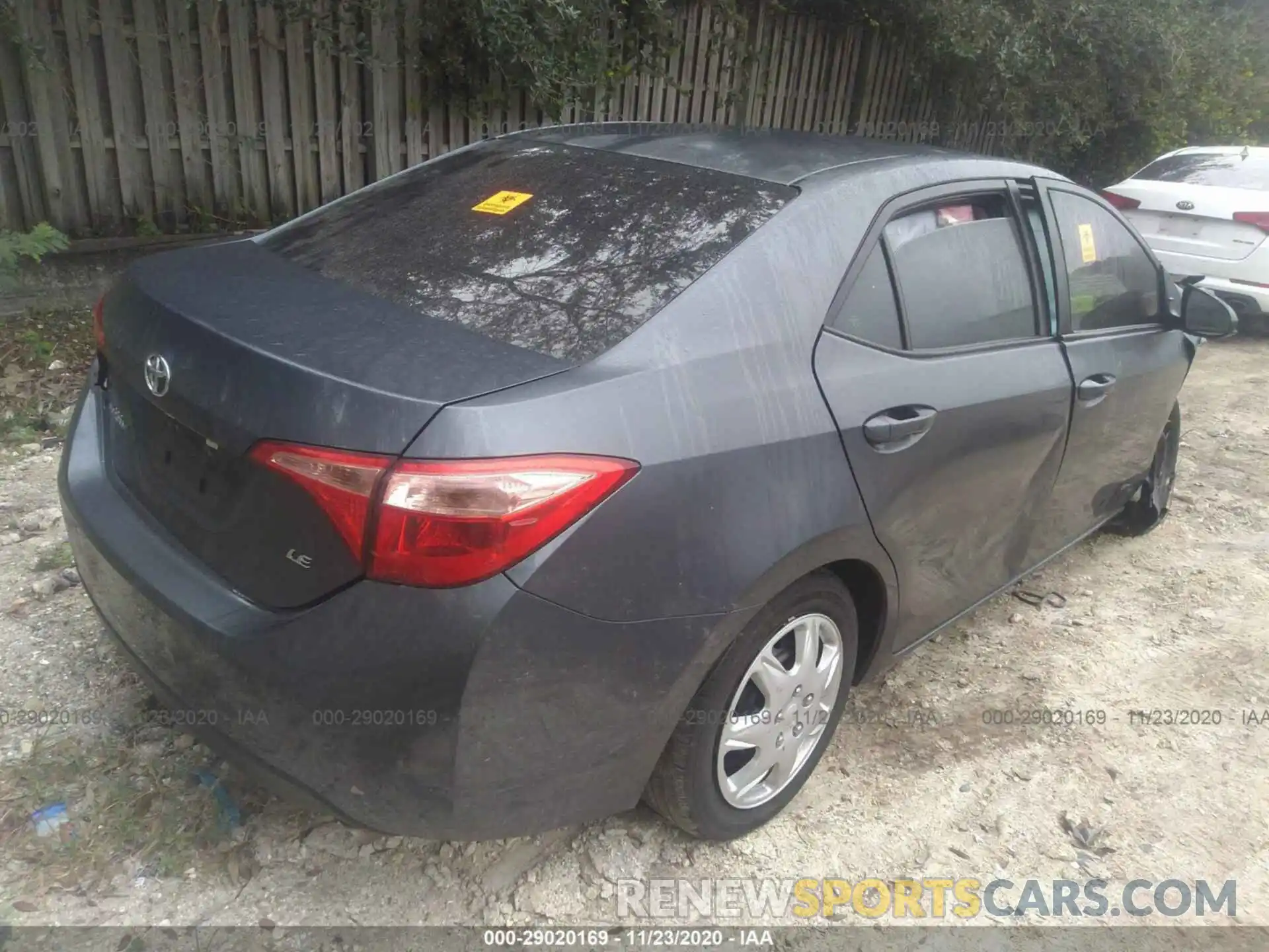 4 Photograph of a damaged car 5YFBURHE5KP932740 TOYOTA COROLLA 2019