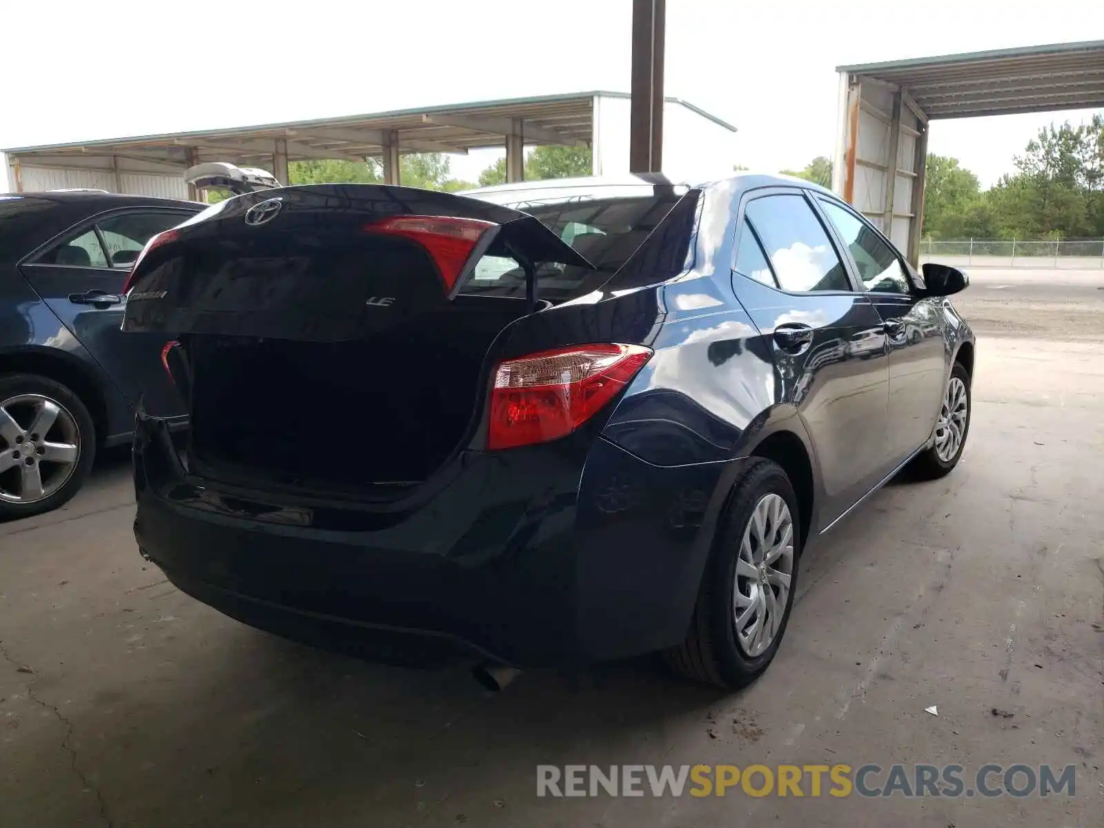 4 Photograph of a damaged car 5YFBURHE5KP932897 TOYOTA COROLLA 2019