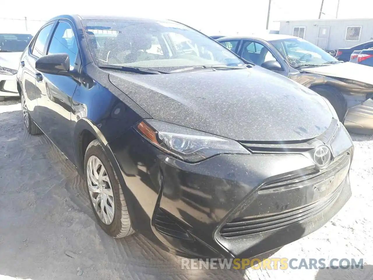 1 Photograph of a damaged car 5YFBURHE5KP932950 TOYOTA COROLLA 2019