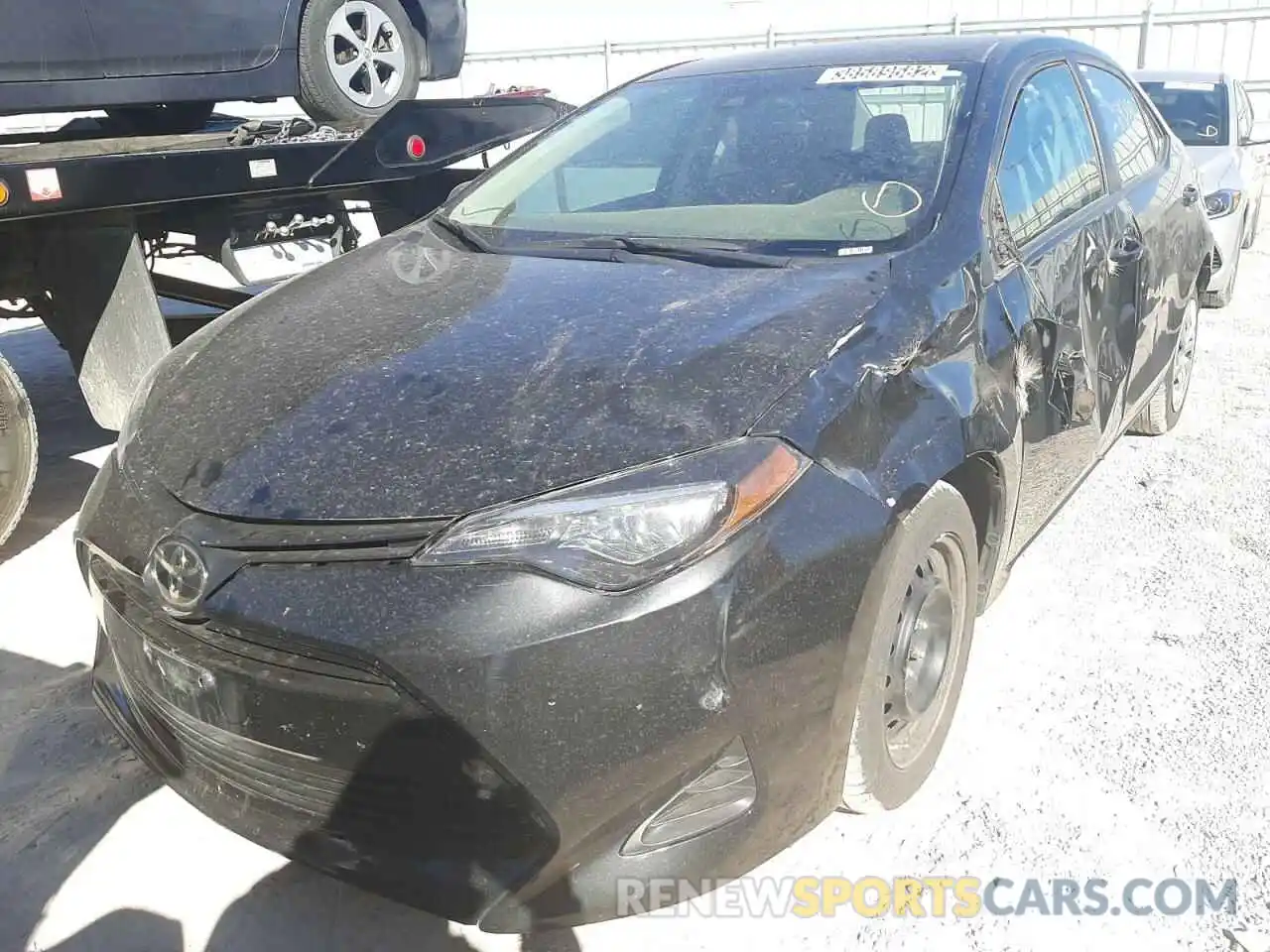 2 Photograph of a damaged car 5YFBURHE5KP932950 TOYOTA COROLLA 2019