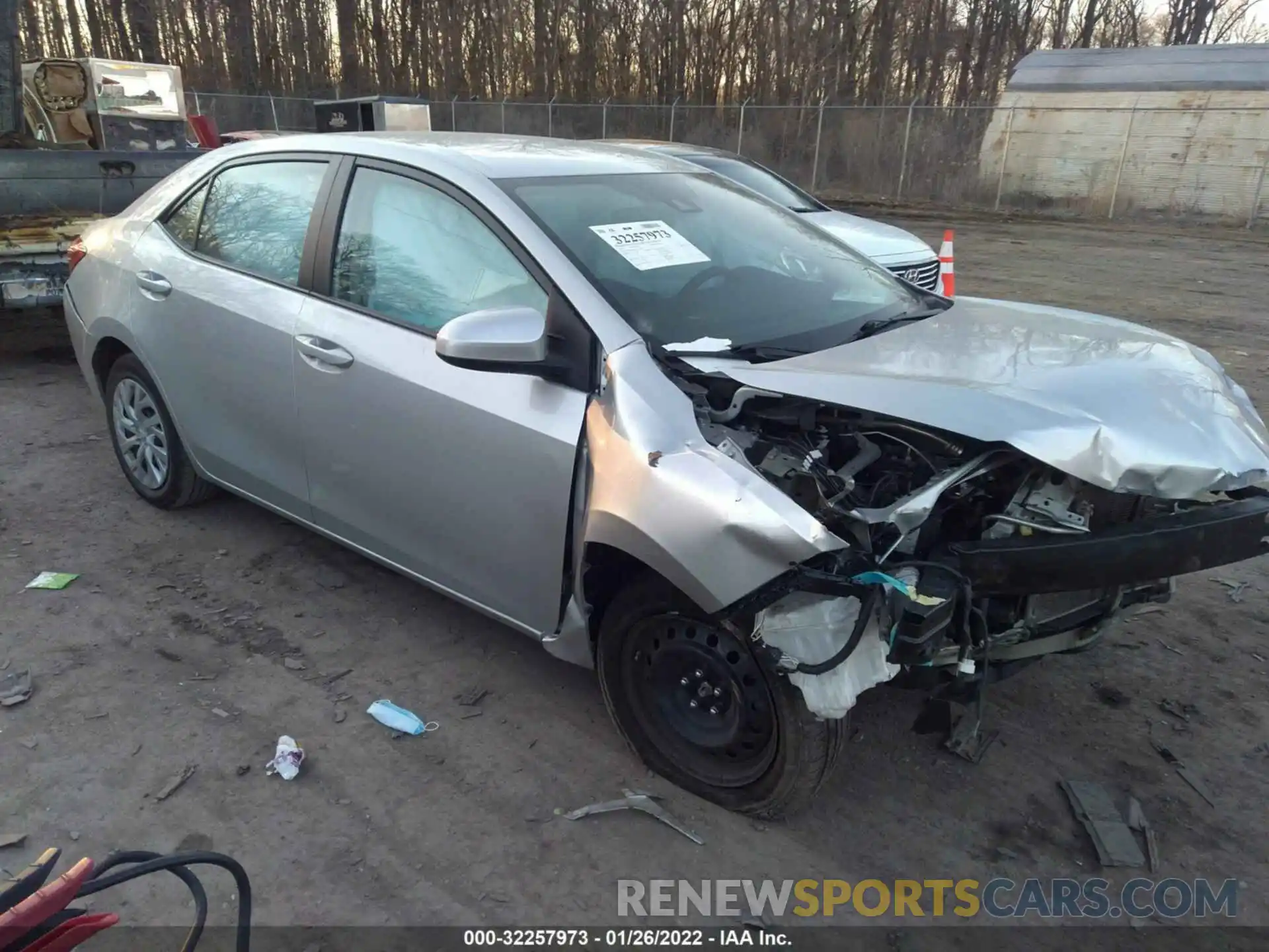 1 Photograph of a damaged car 5YFBURHE5KP933967 TOYOTA COROLLA 2019