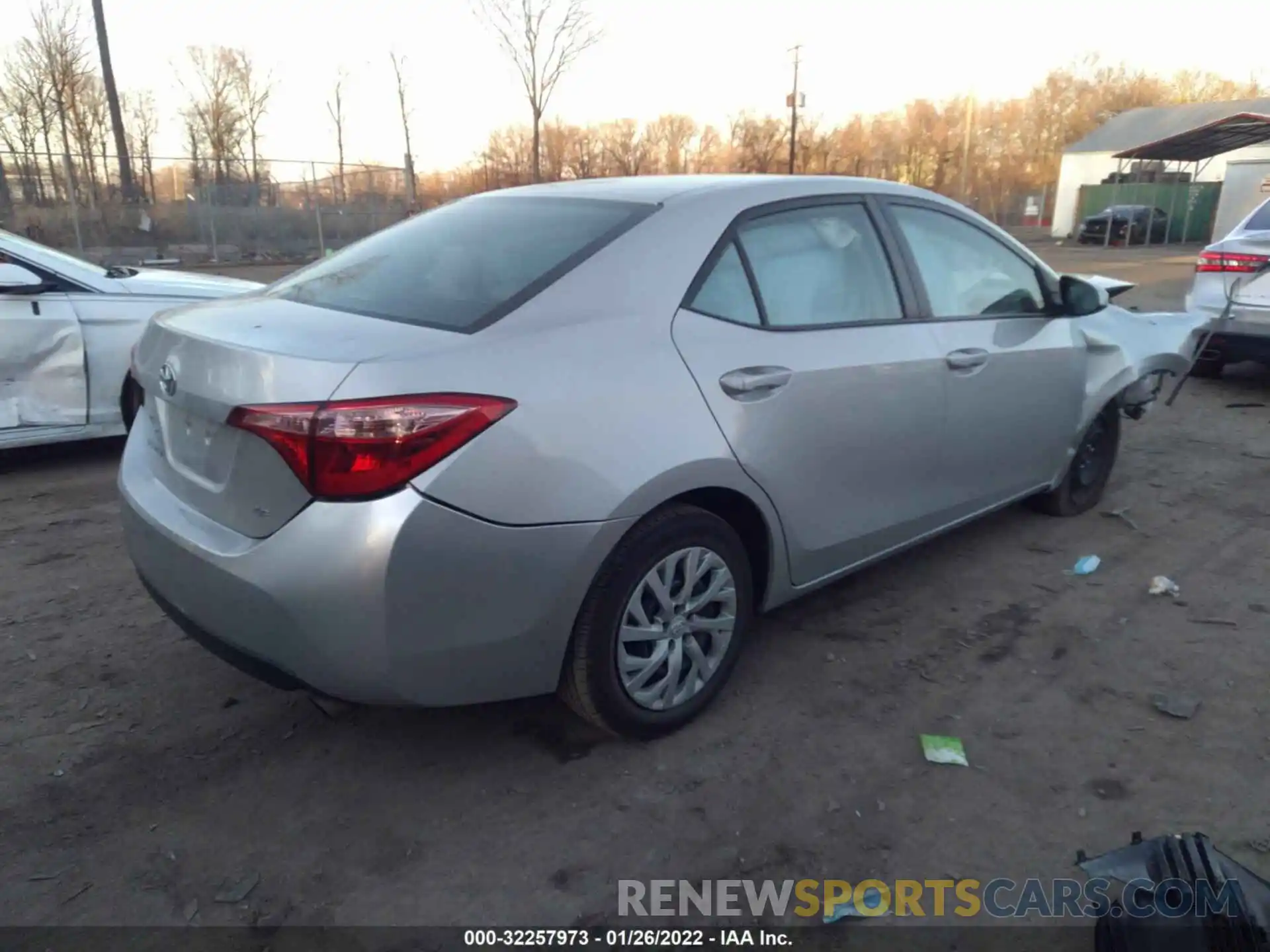 4 Photograph of a damaged car 5YFBURHE5KP933967 TOYOTA COROLLA 2019