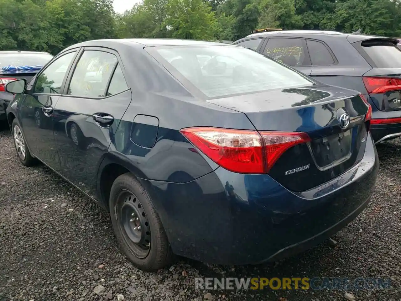 3 Photograph of a damaged car 5YFBURHE5KP934178 TOYOTA COROLLA 2019