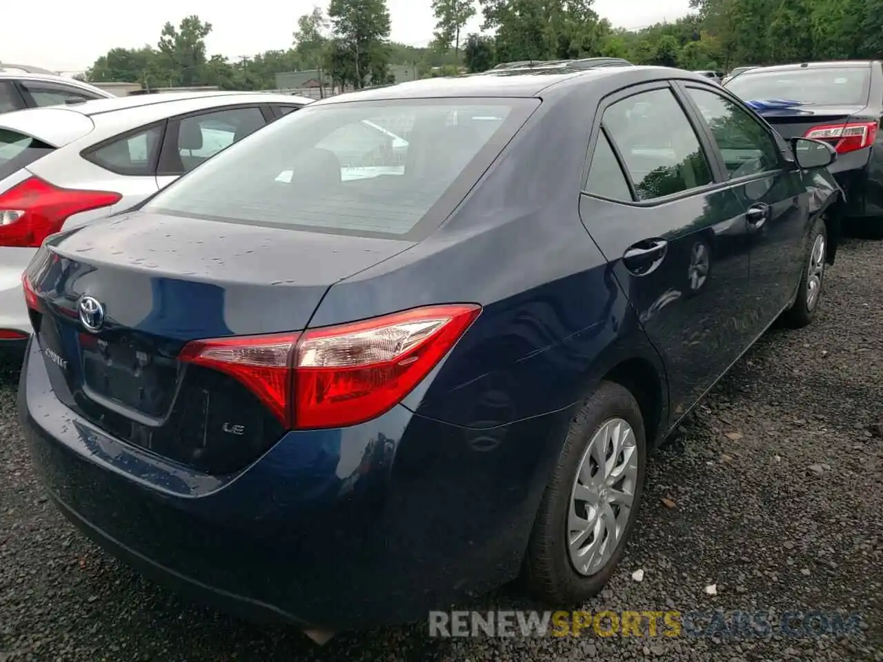 4 Photograph of a damaged car 5YFBURHE5KP934178 TOYOTA COROLLA 2019