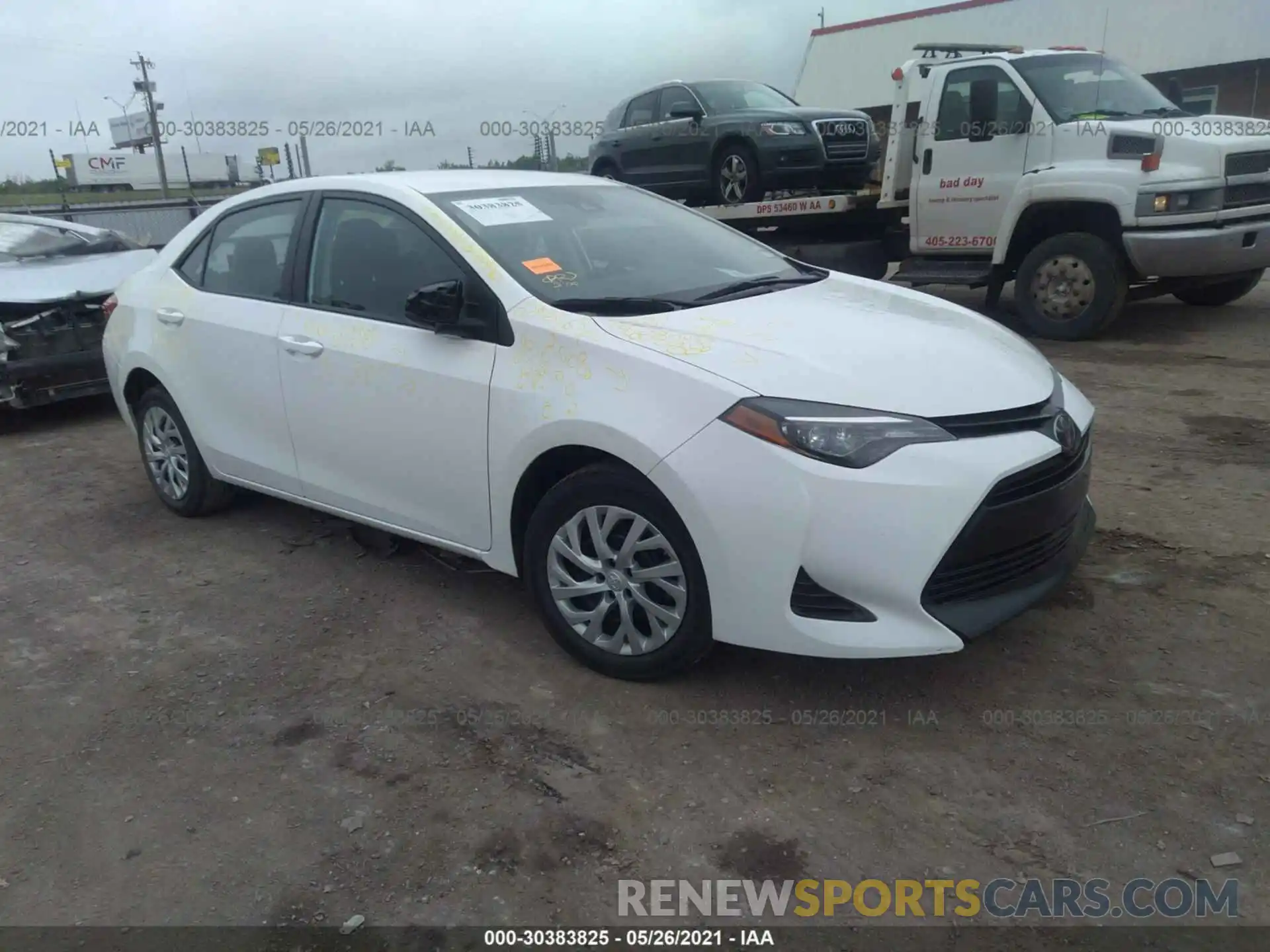 1 Photograph of a damaged car 5YFBURHE5KP934200 TOYOTA COROLLA 2019