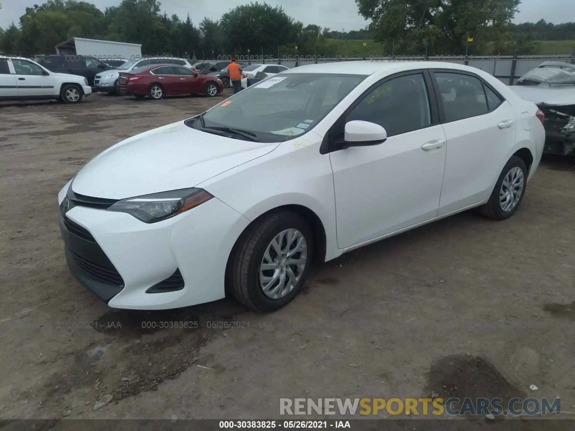 2 Photograph of a damaged car 5YFBURHE5KP934200 TOYOTA COROLLA 2019