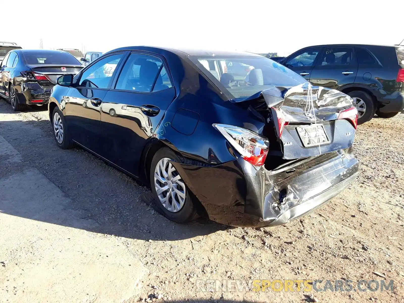 3 Photograph of a damaged car 5YFBURHE5KP934858 TOYOTA COROLLA 2019