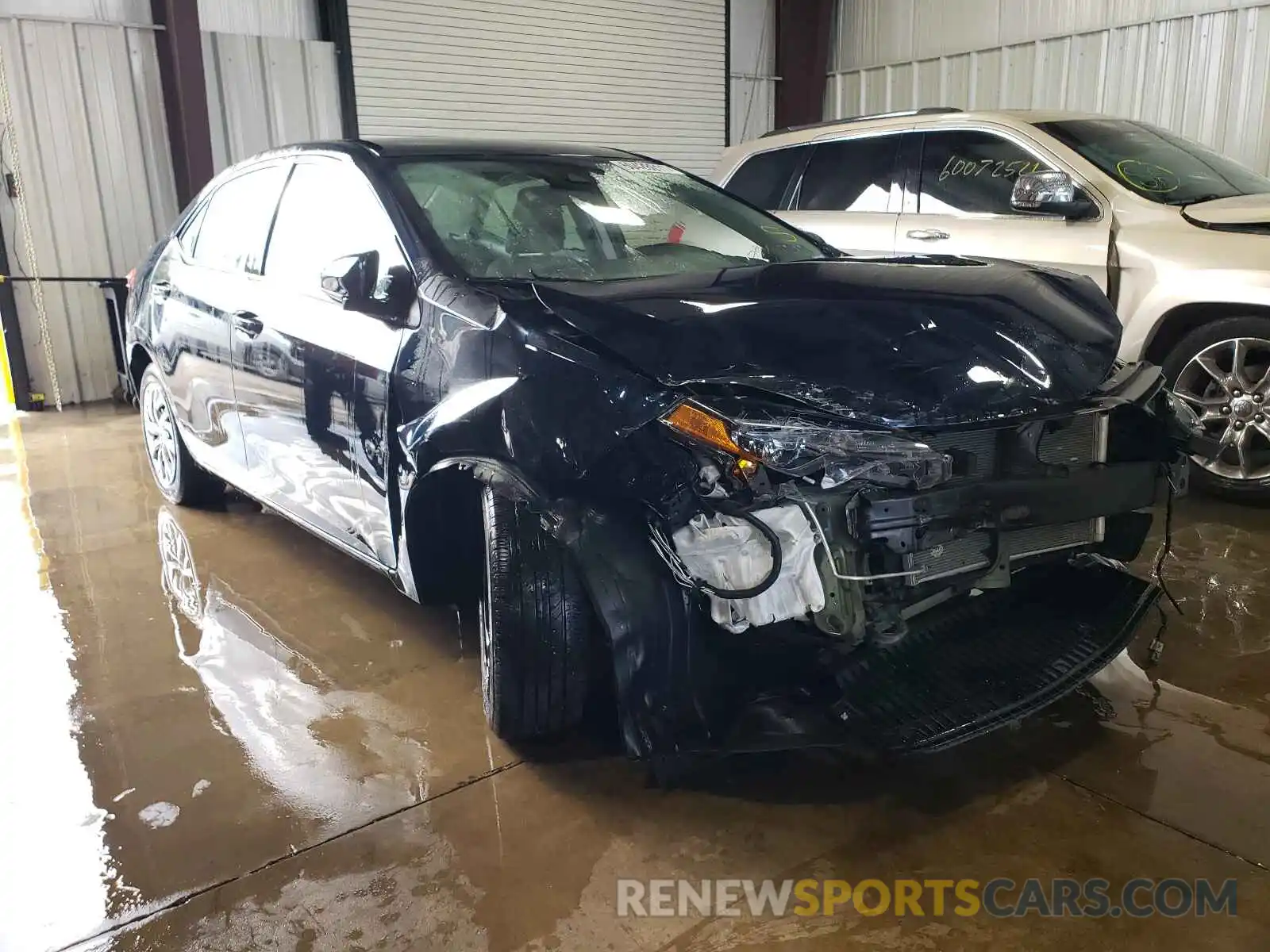 1 Photograph of a damaged car 5YFBURHE5KP935220 TOYOTA COROLLA 2019