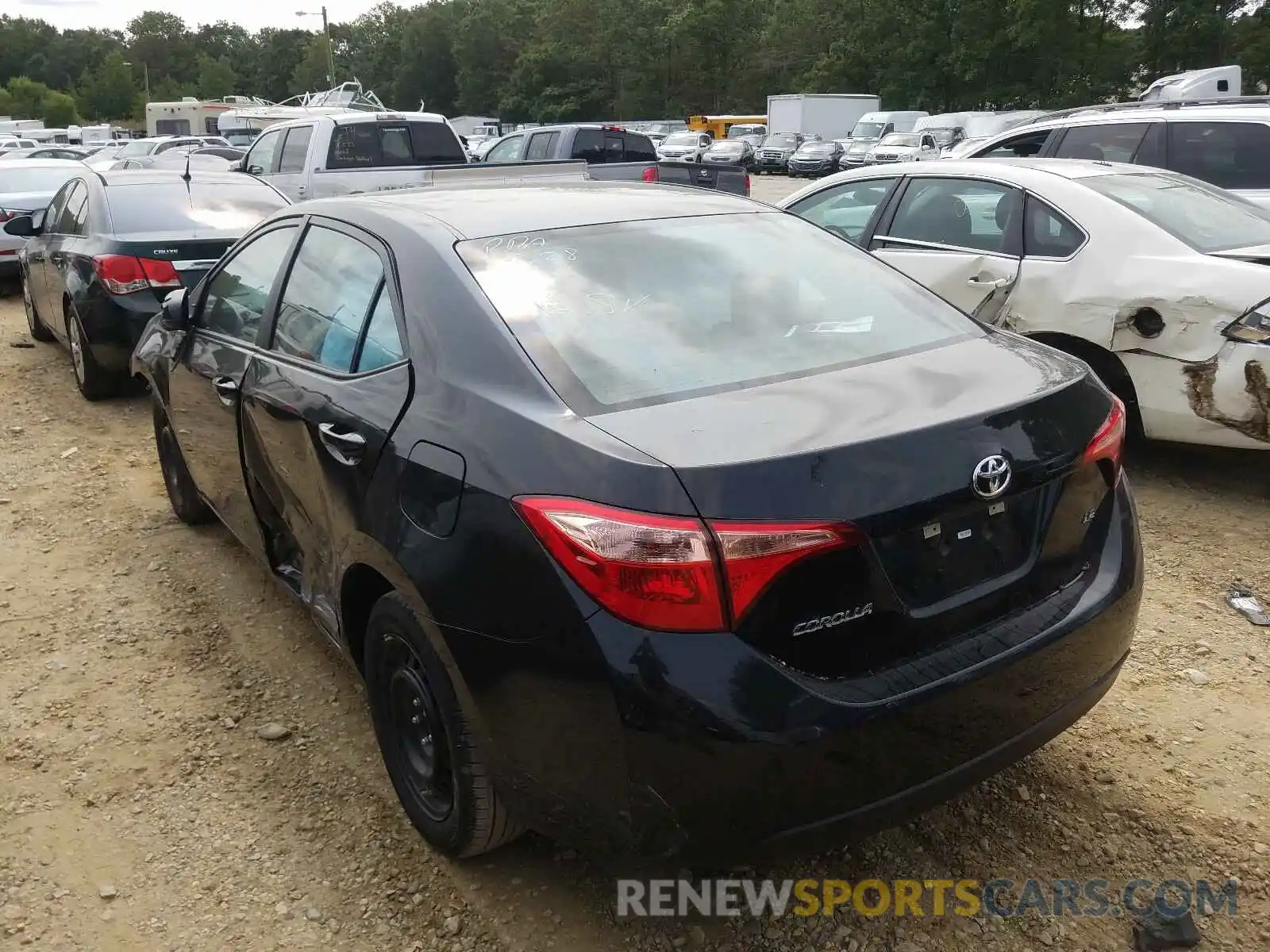 3 Photograph of a damaged car 5YFBURHE5KP935248 TOYOTA COROLLA 2019